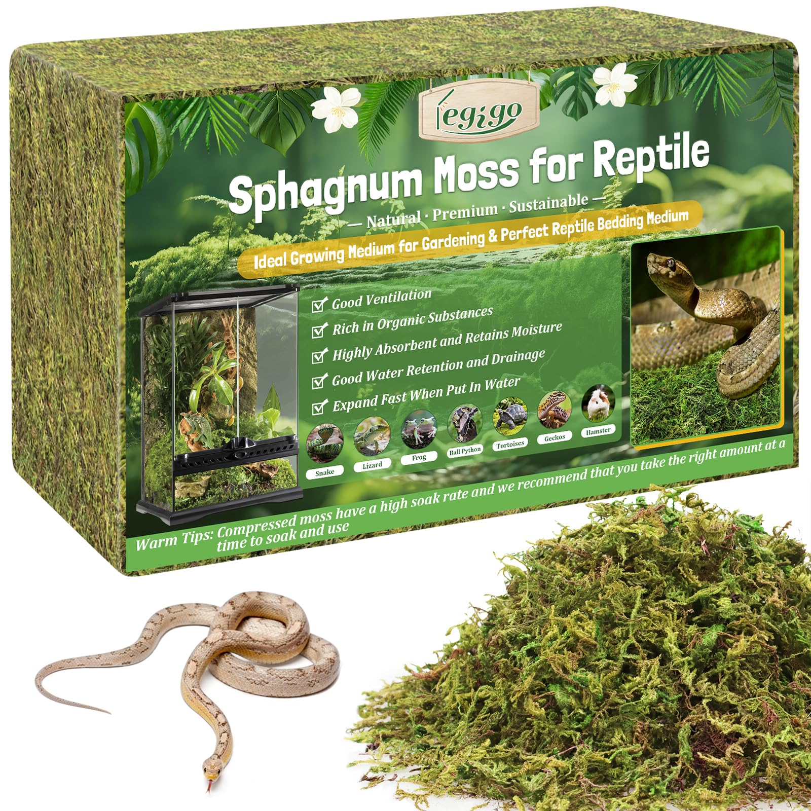 Legigo 2.6LB Sphagnum Moss