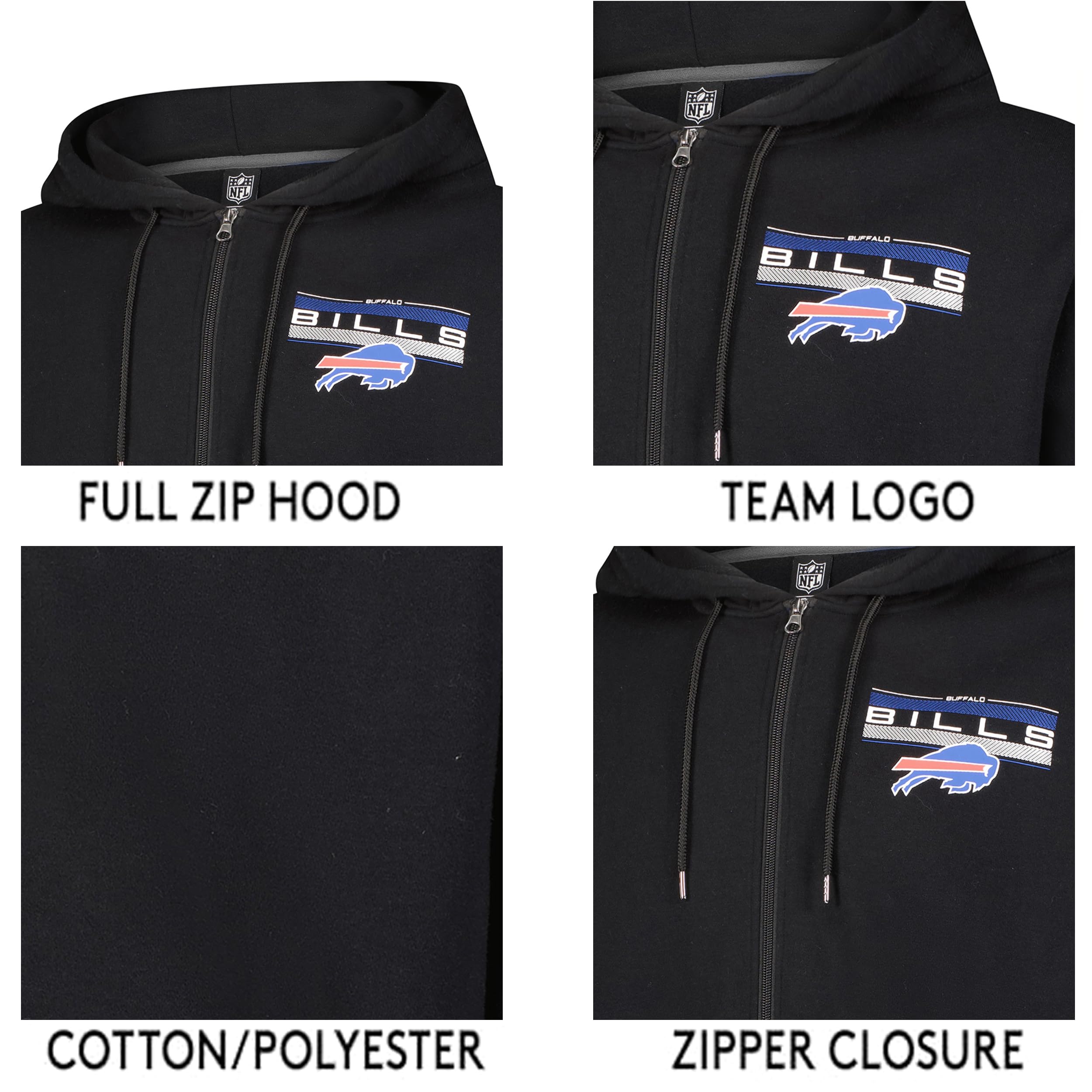 Outerstuff MLB Youth 8-20 Team Color Fleece Wordmark Logo Pullover Sweatshirt Hoodie (Detroit Tigers Navy, 10-12)