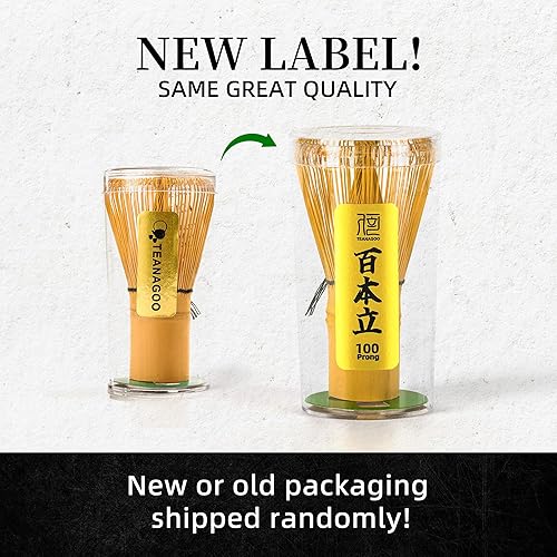 Miniatura 7 de TEANAGOO Accesorio japonés para ceremonia de matcha, batidor de matcha (Chasen), cuchara tradicional (chashaku), cuchara de té, soporte para batidor