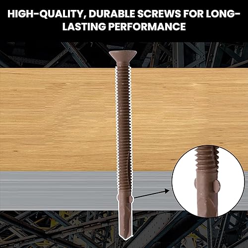 Miniatura 2 de Tornillos escariadores Tek para madera y metal revestidos en cerámica