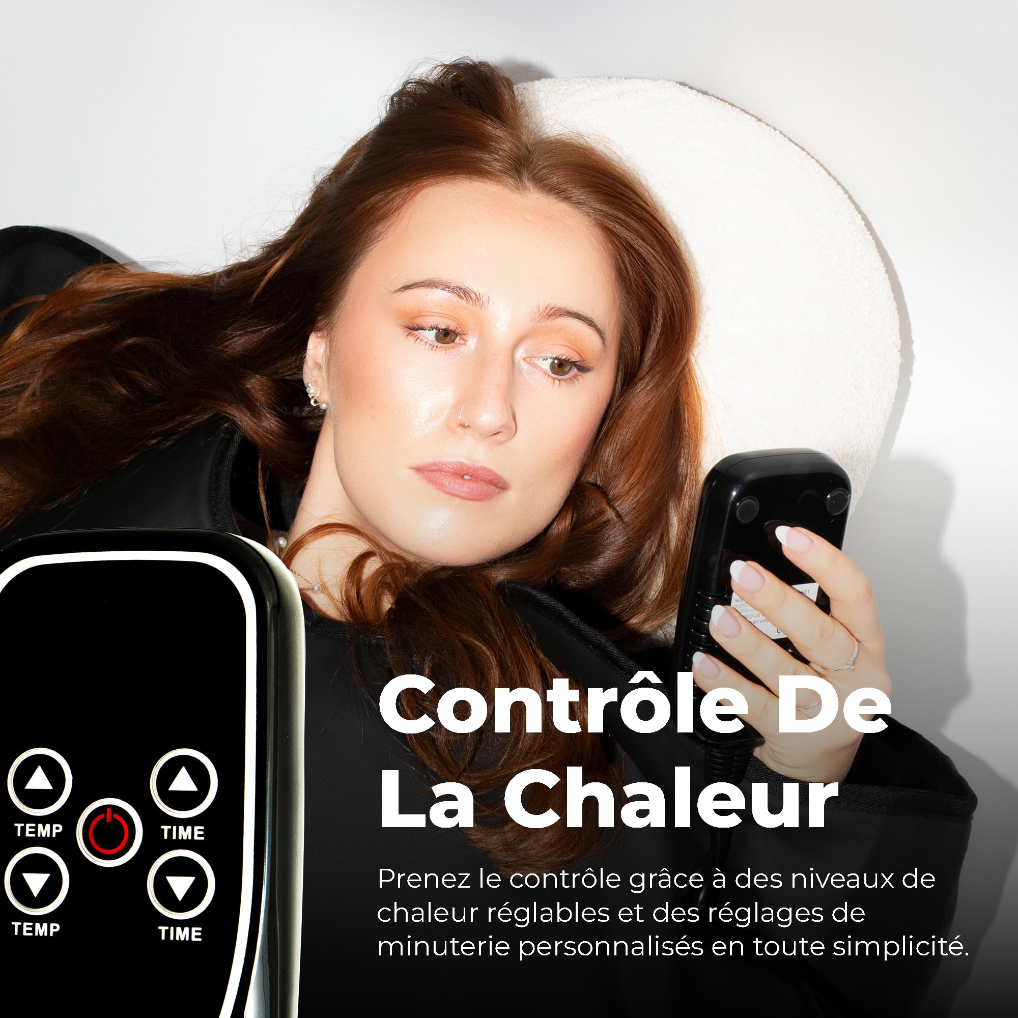 Nebula Couverture De Sauna Infrarouge 500W Pour Détente Et Détoxification