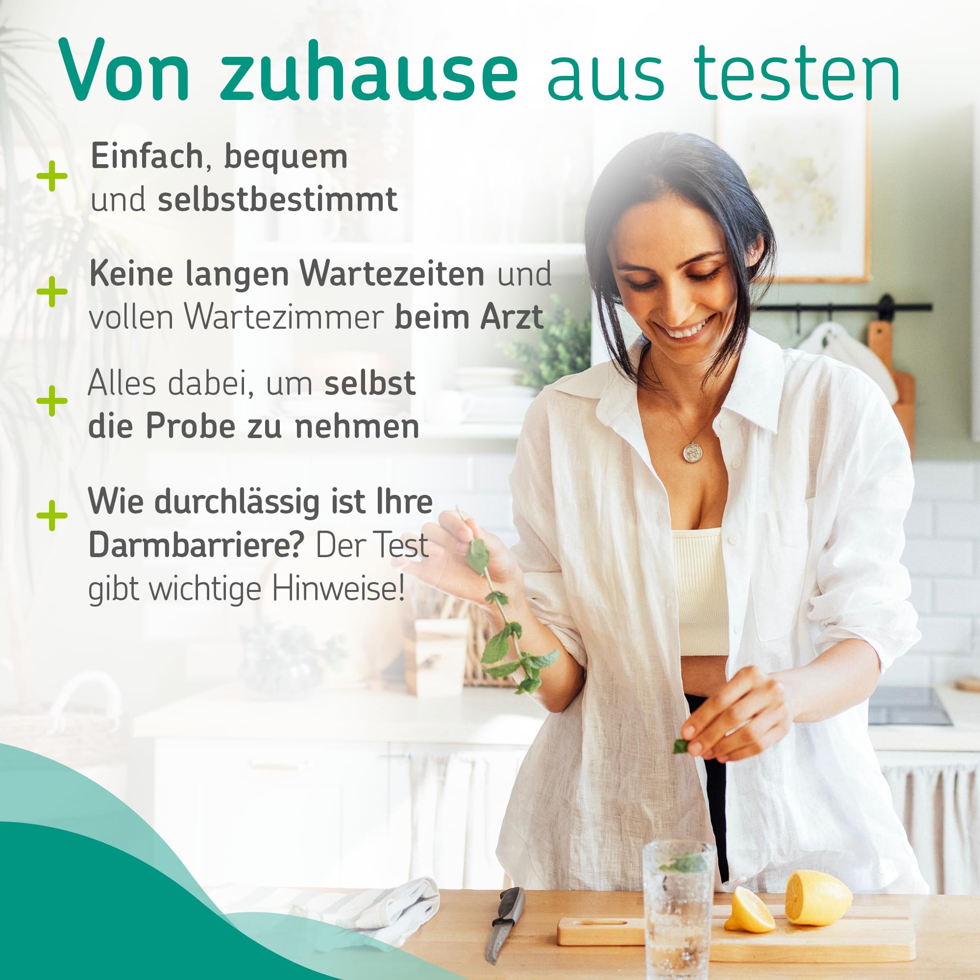 Leaky Gut Test von CERASCREEN - Zonulin Wert untersuchen | Durchlässiger Darm Test | Stuhltest einfach von Zuhause durchführen | Professionelle Analyse im medizinischen Labor