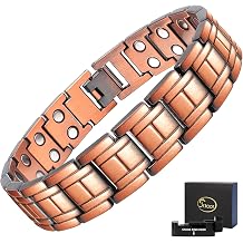 Men's Copper Bracelet, 99.99% Pure Copper Bracelet, Magnetic Bracelet for Men, Adjustable with Size Adjustment Tool, Pulsera De Cobre Para Hombres, Men's Jewelry Gifts, Birthday Gifts
