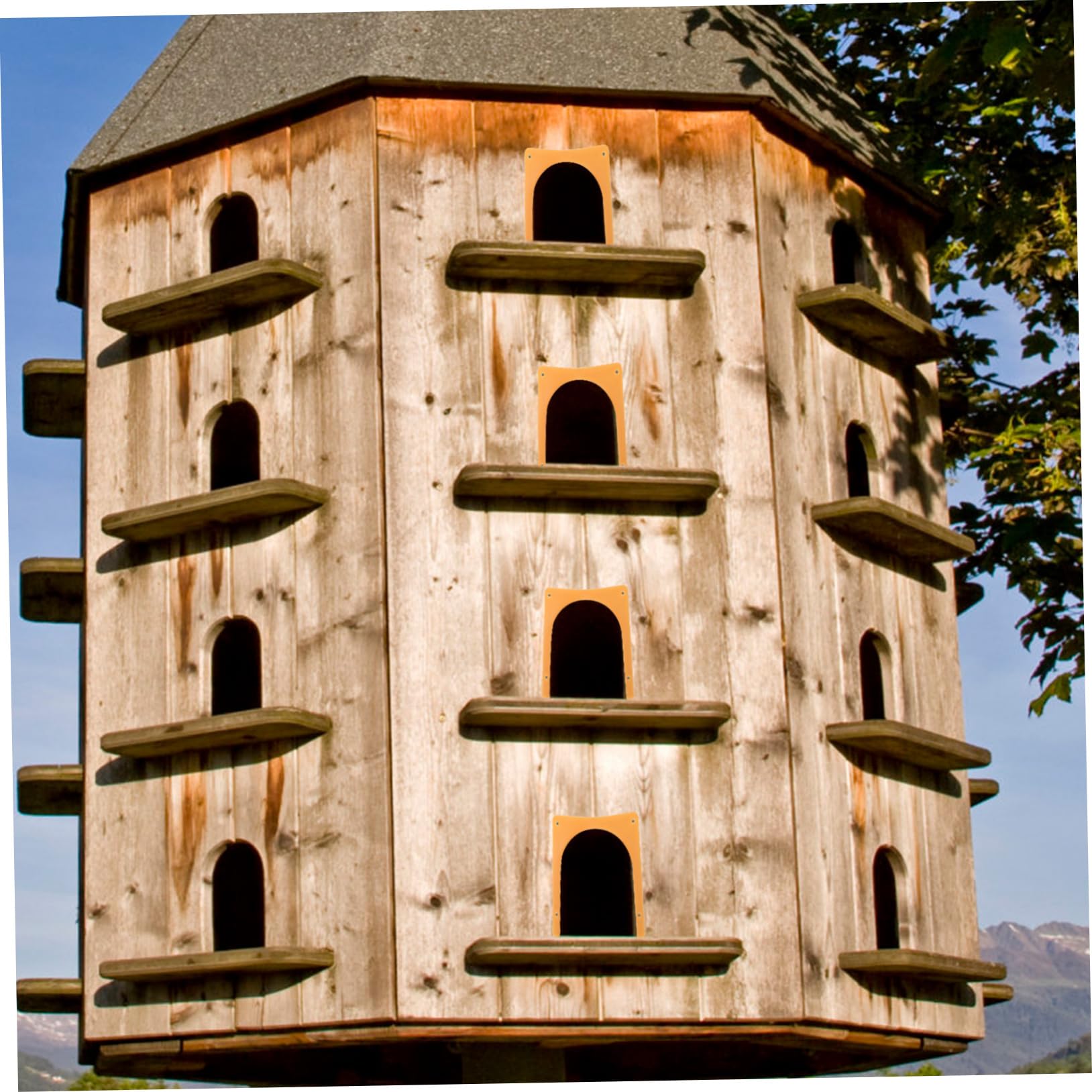 HANABASS 20piezas Puertas de Entrada para Estilo Europeo de Plástico Unidades Suministros para Jaulas Higiene Cuidado Aves