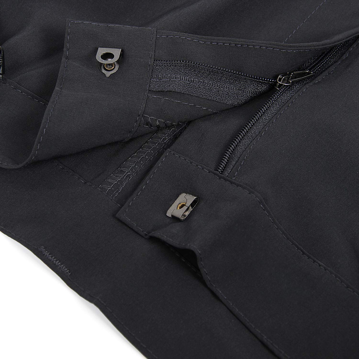 Pantalon Cargo Homme Randonnée Homme Pantalon détachable en Deux Parties Pantalon de Travail Homme avec Poches Multifonctions