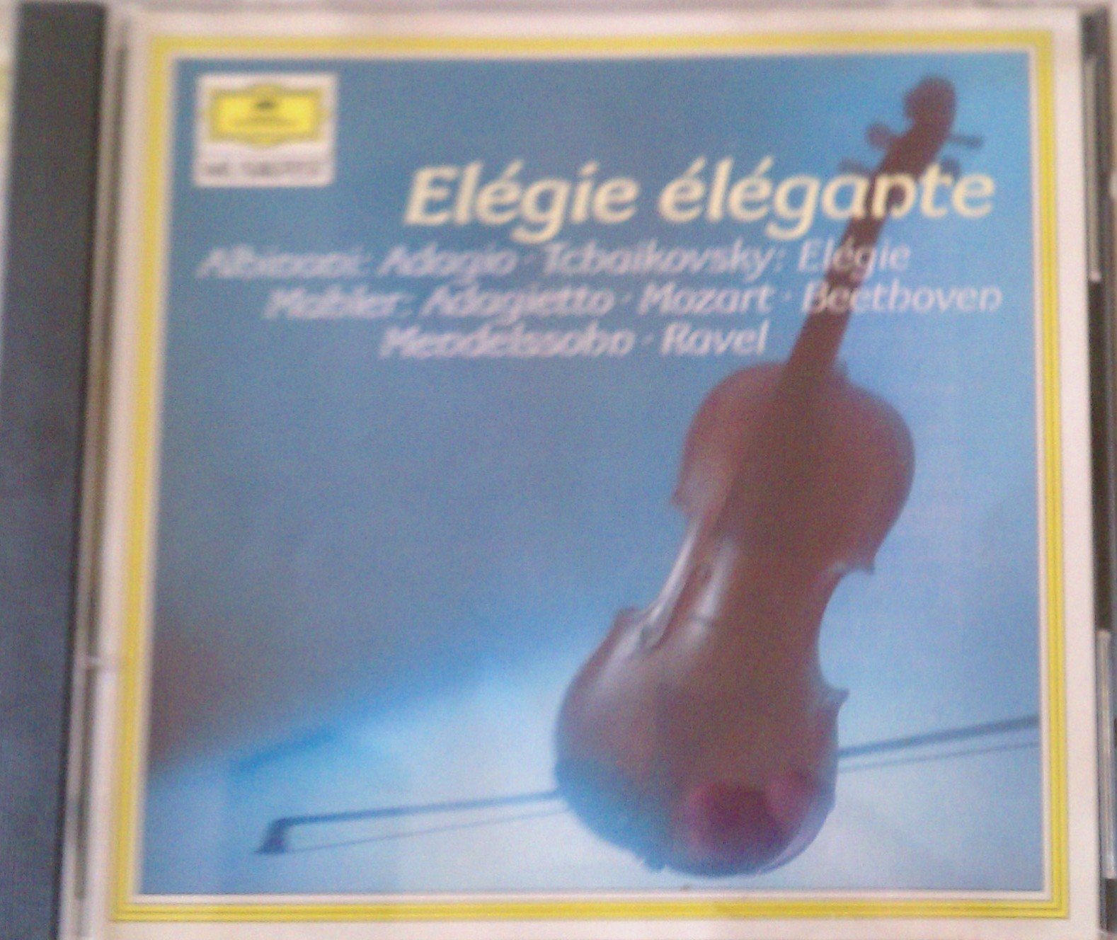 Elegie Elegante [Audio CD] Tchaikovsky