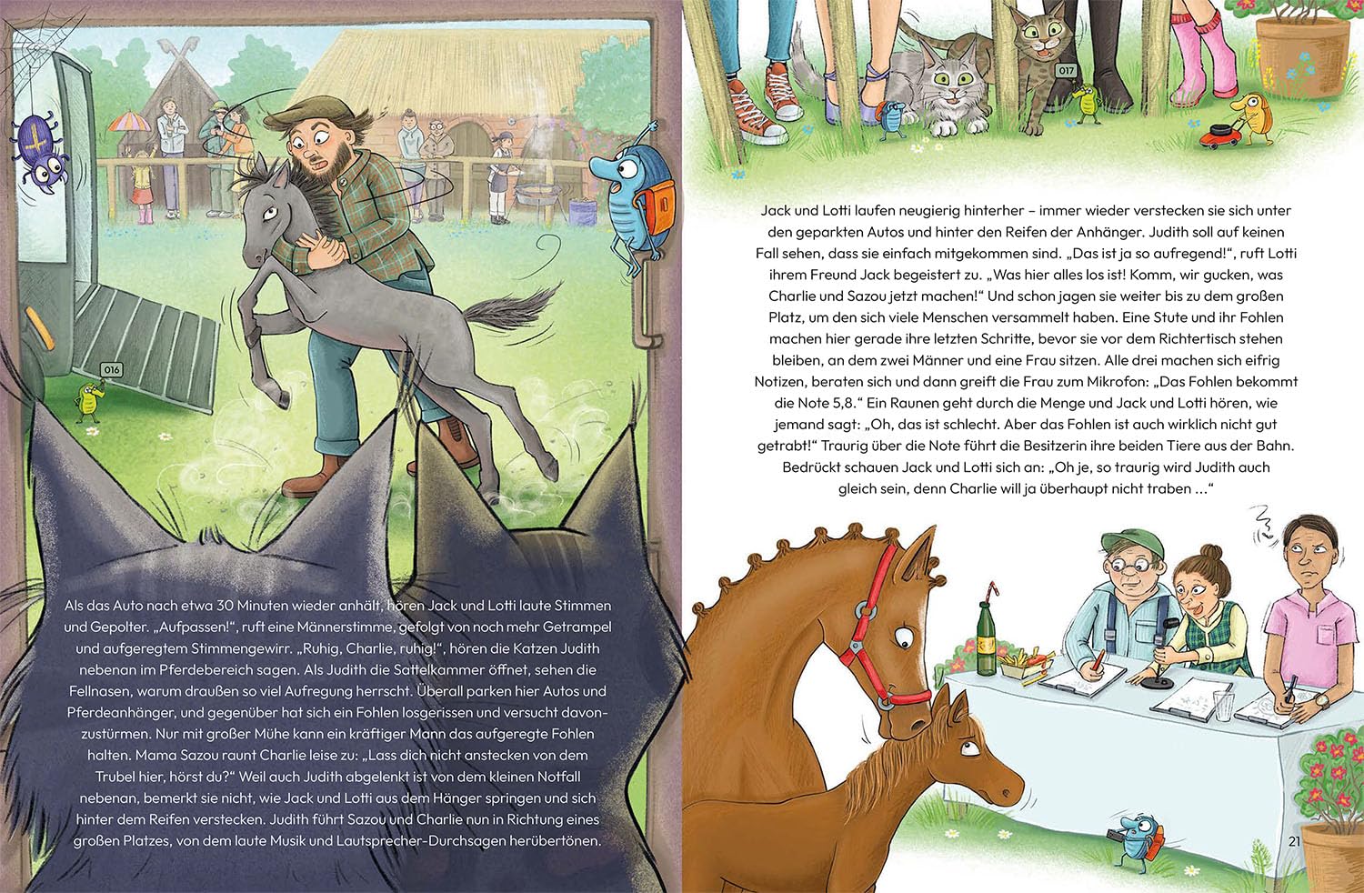 Judiths kleine Farm, Band 3,: Charlies großes Fohlen-Abenteuer von Bestseller-Autorin Judith Rakers - spannende Geschichten von der Farm mit kindgerechten Anleitungen zum selber Gärtnern