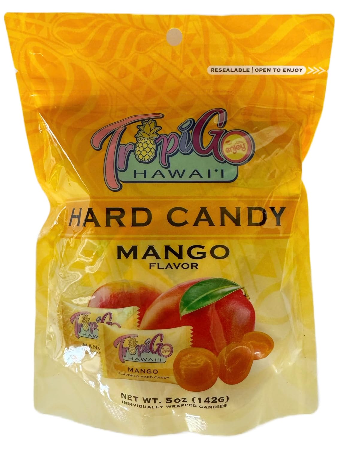 TropiGo Hawaii Tropical Hard Candy (Mango)