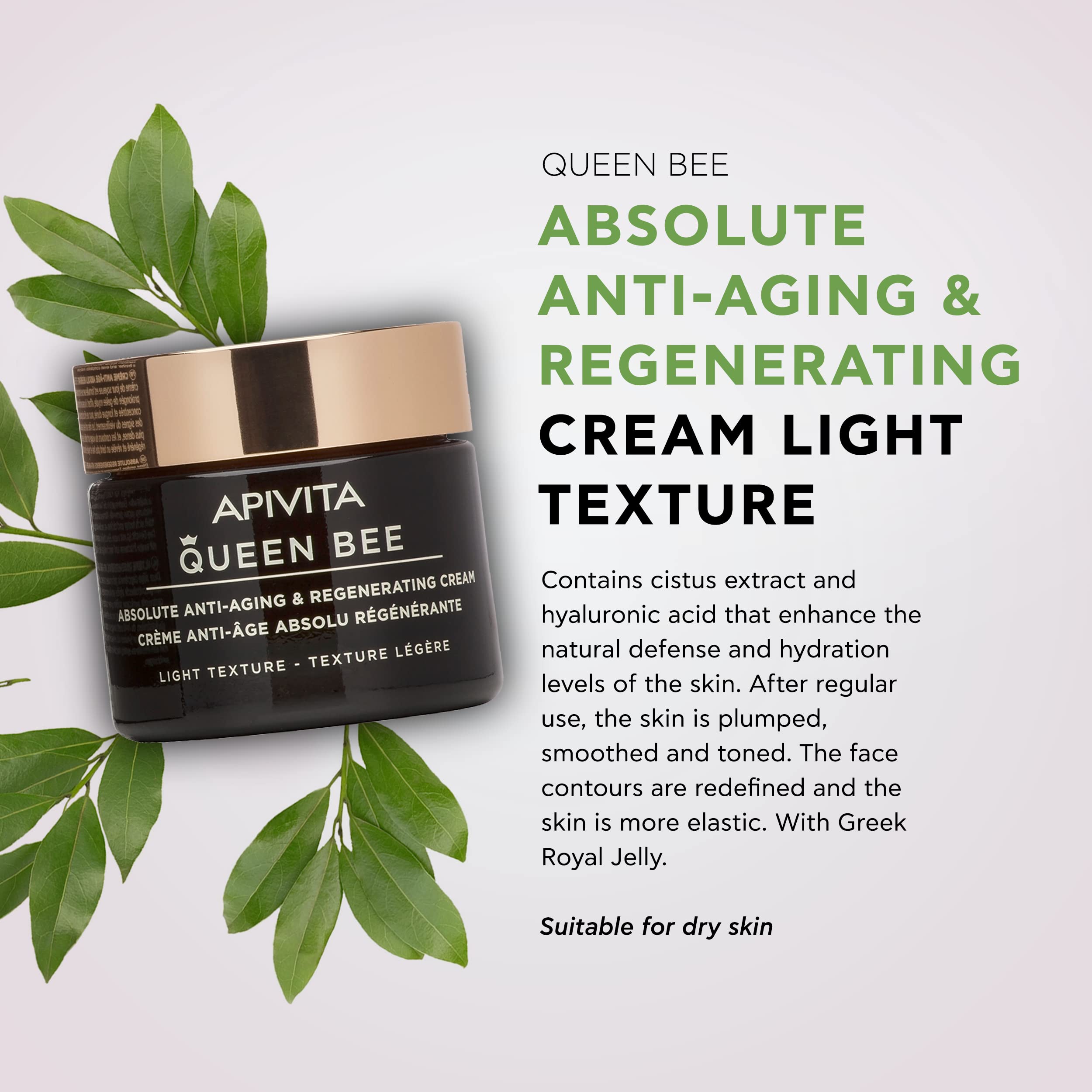 APIVITA Absolute Anti-Aging & Rigenerante Crema Light Texture 50 ml