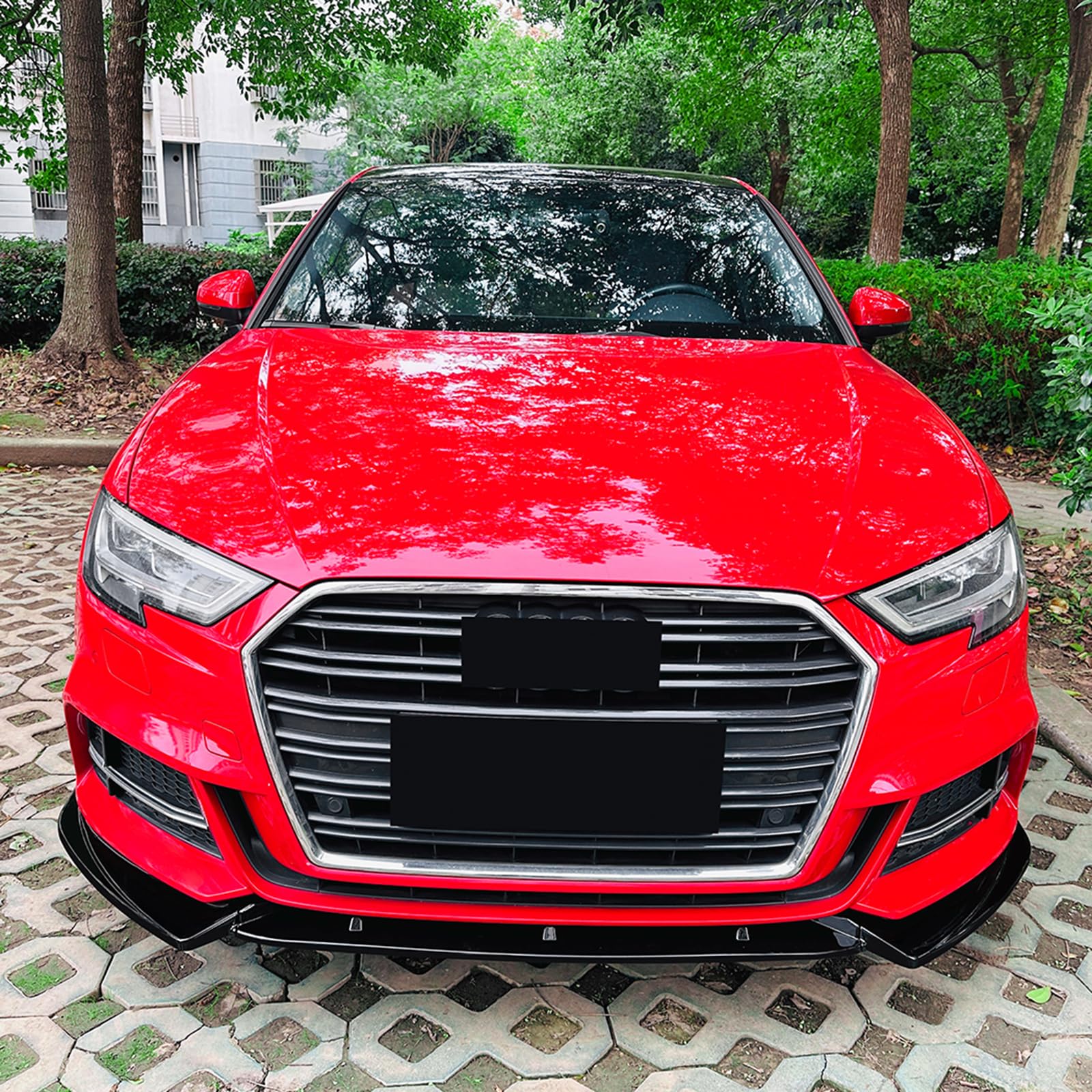 Auto Frontspoiler Lippe Splitter Für Audi A3 S3 8V Sline 2017-2020
