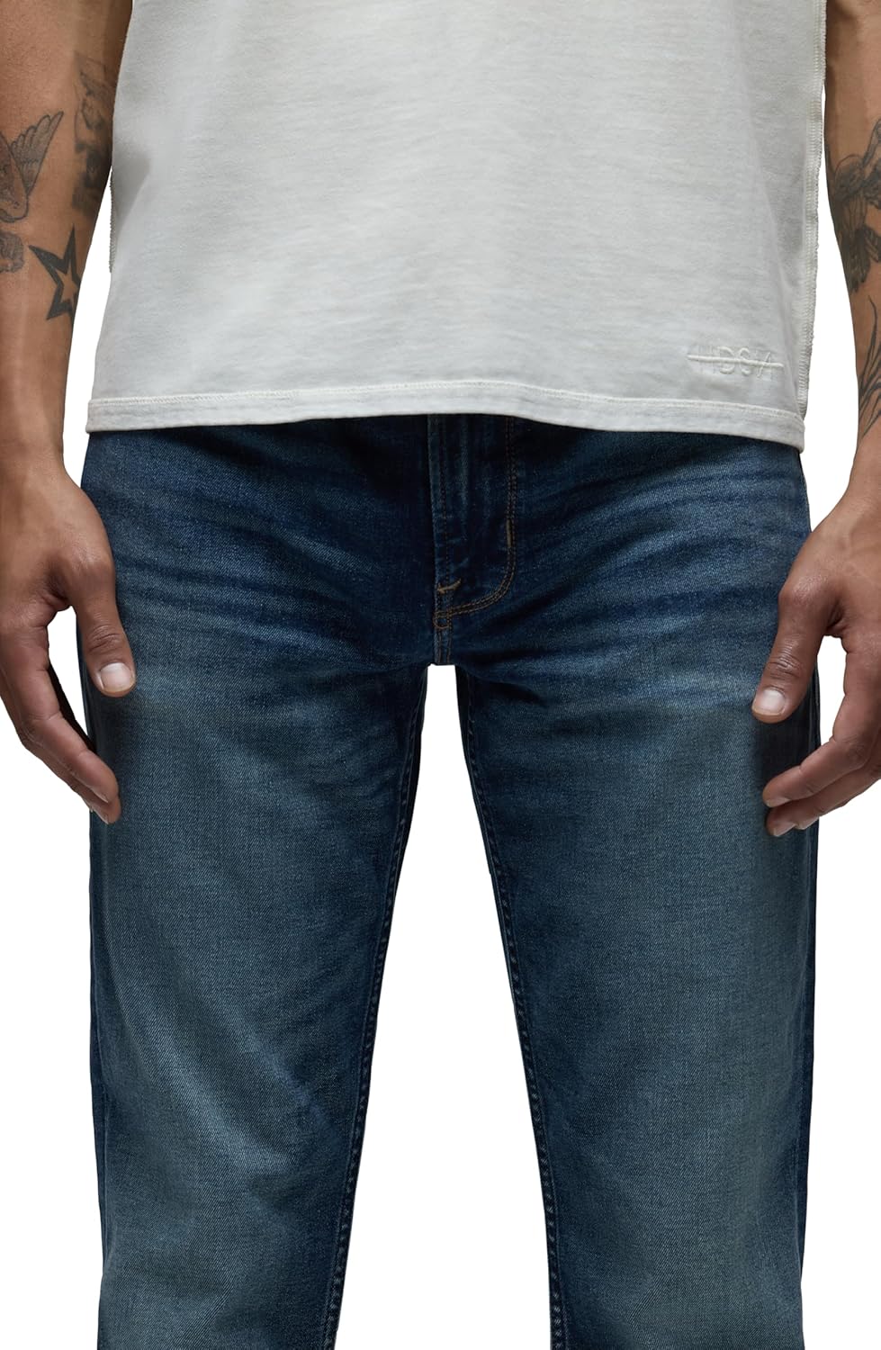 Hudson Mens Byron Slim Fit Straight Leg Jean - Image 5