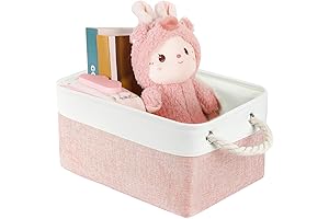 Sturdy Cotton Handled Baby Bin: A Home Organizing Solution