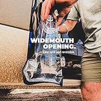 Vista 5 de Aquamira Depósito presurizado de 3L, depósito de filtración de agua, capacidad de 100 oz