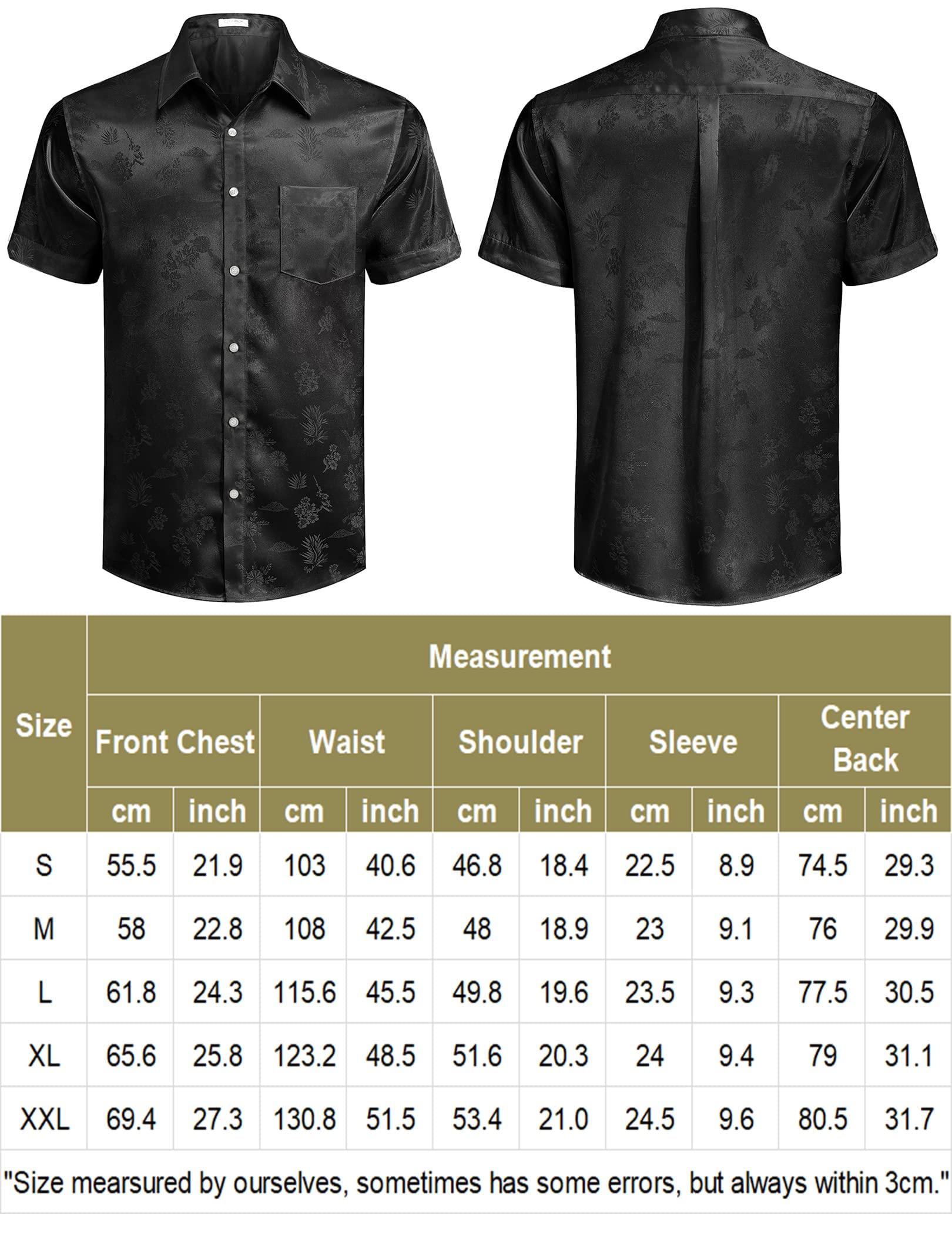 COOFANDY Men's Ztj008926@ Casual (Pack of 1)