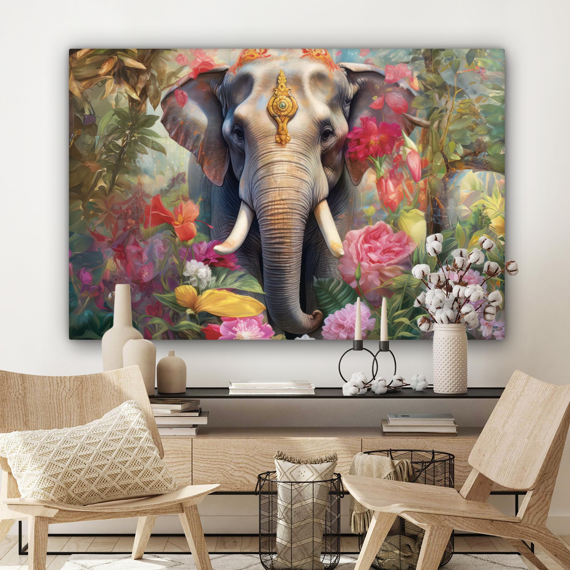 Canvas - Schilderij Stilleven met een gouden bokaal - Schilderij - Oude meesters