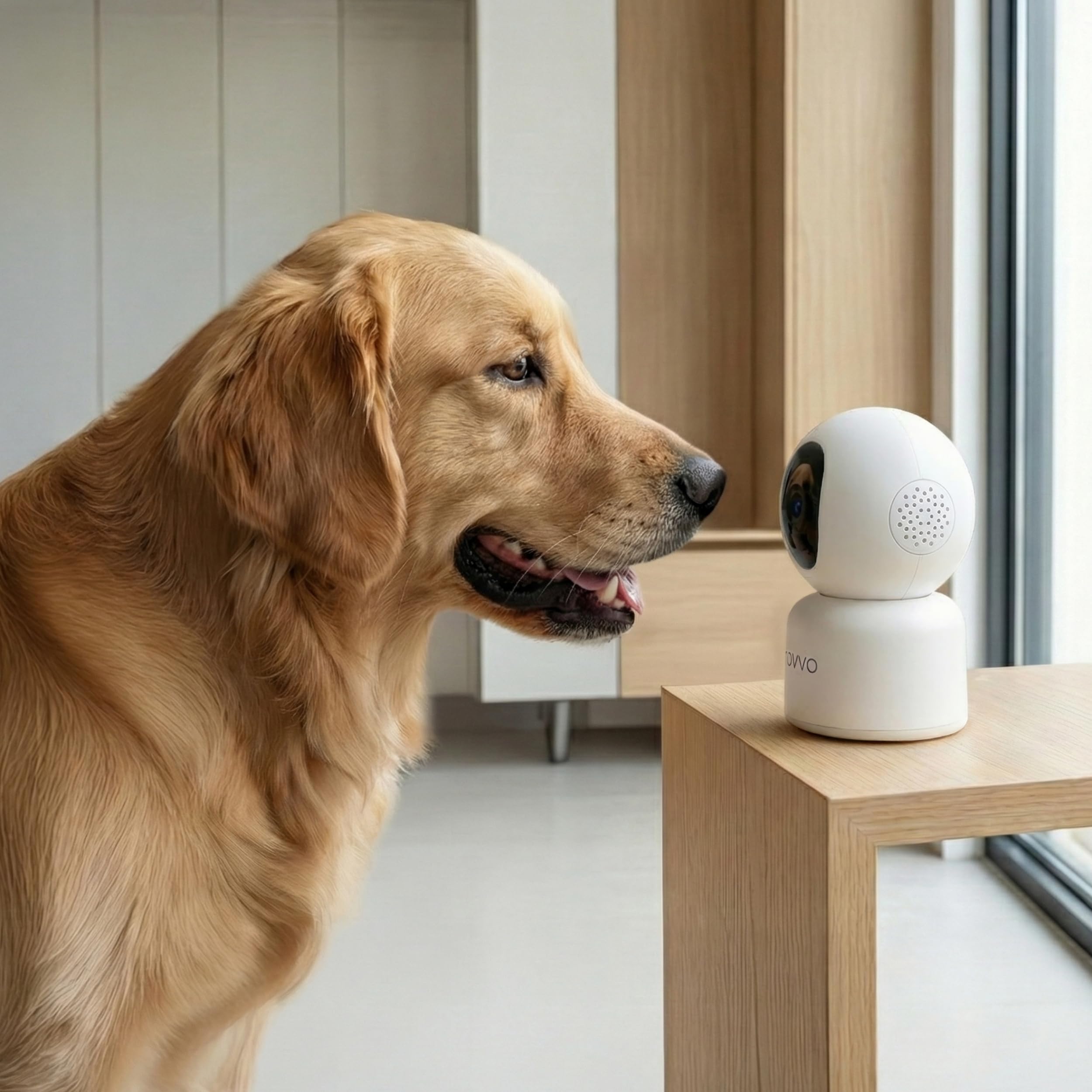 Pet Vision 360 – Smart Indoor Pet Camera with Pan & Tilt View, 1080p HD, Auto Motion Tracking, Two-Way Audio, Night Vision & App Control. - image 6