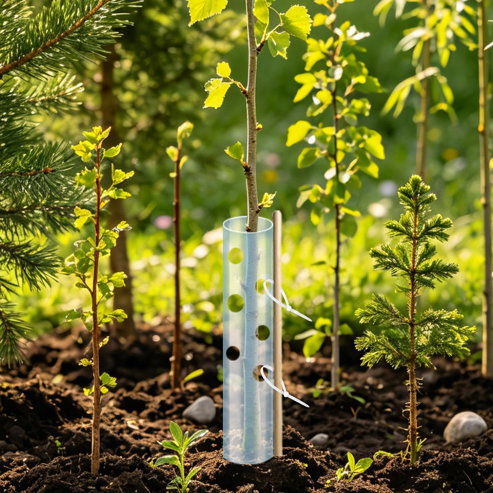 Tubos de cultivo de árboles protectores para árboles