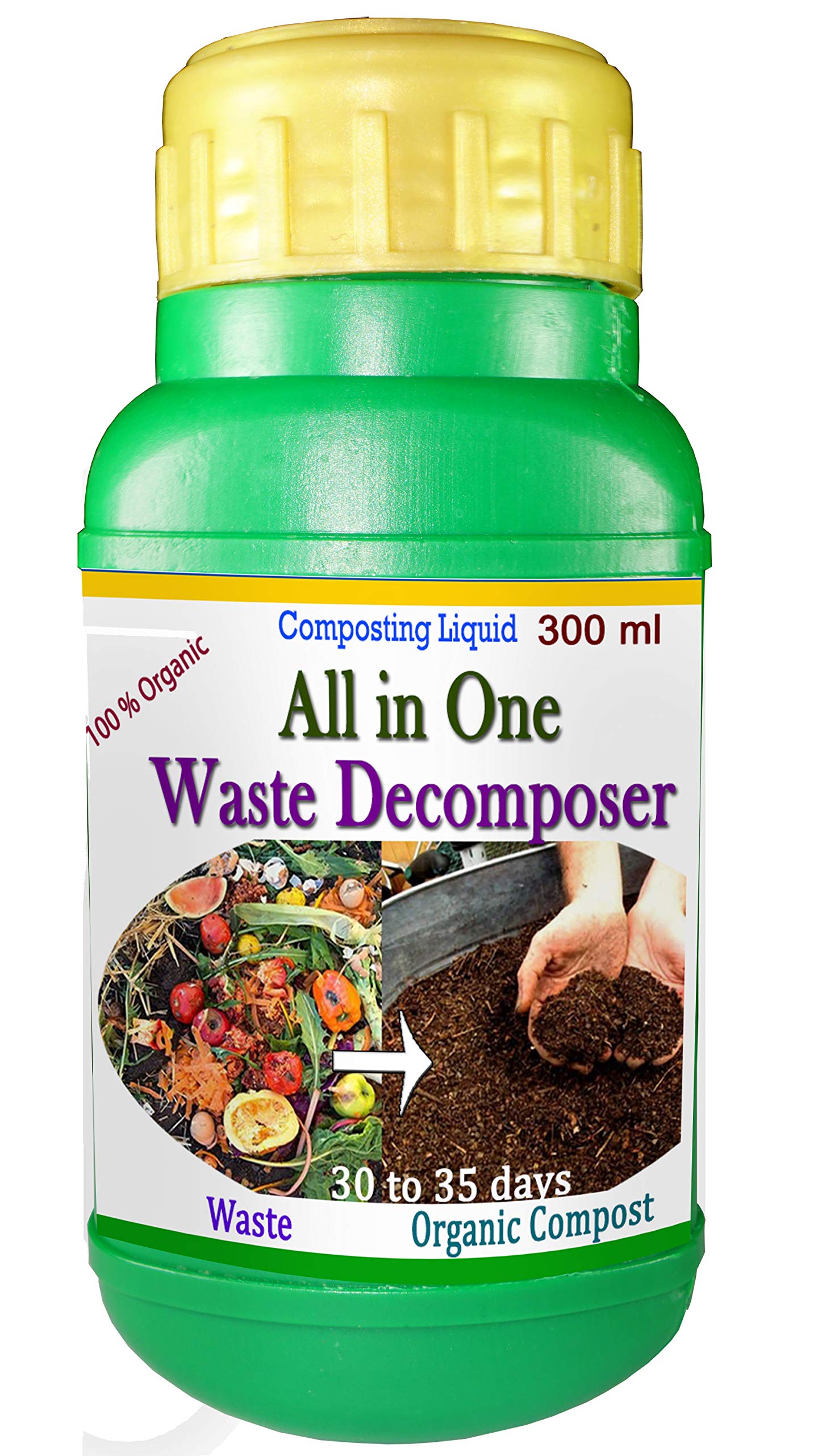 Jio Green garden Store All in one Organic Waste Decomposer Liquid 300 ml for All Kitchen Hotel Farm Waste (B08Y8G9BQQ) Amazon Price History, Amazon Price Tracker