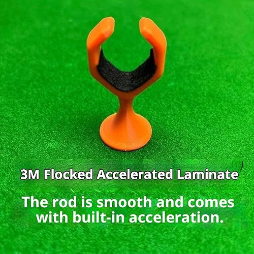 Miniatura 6 de 2 guantes de billar con puente de piscina con acolchado antideslizante para hombres y mujeres, accesorios de billar de piscina