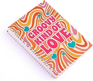 Printed Spiral Wirebound Notebook A5 Size 150 Sheets