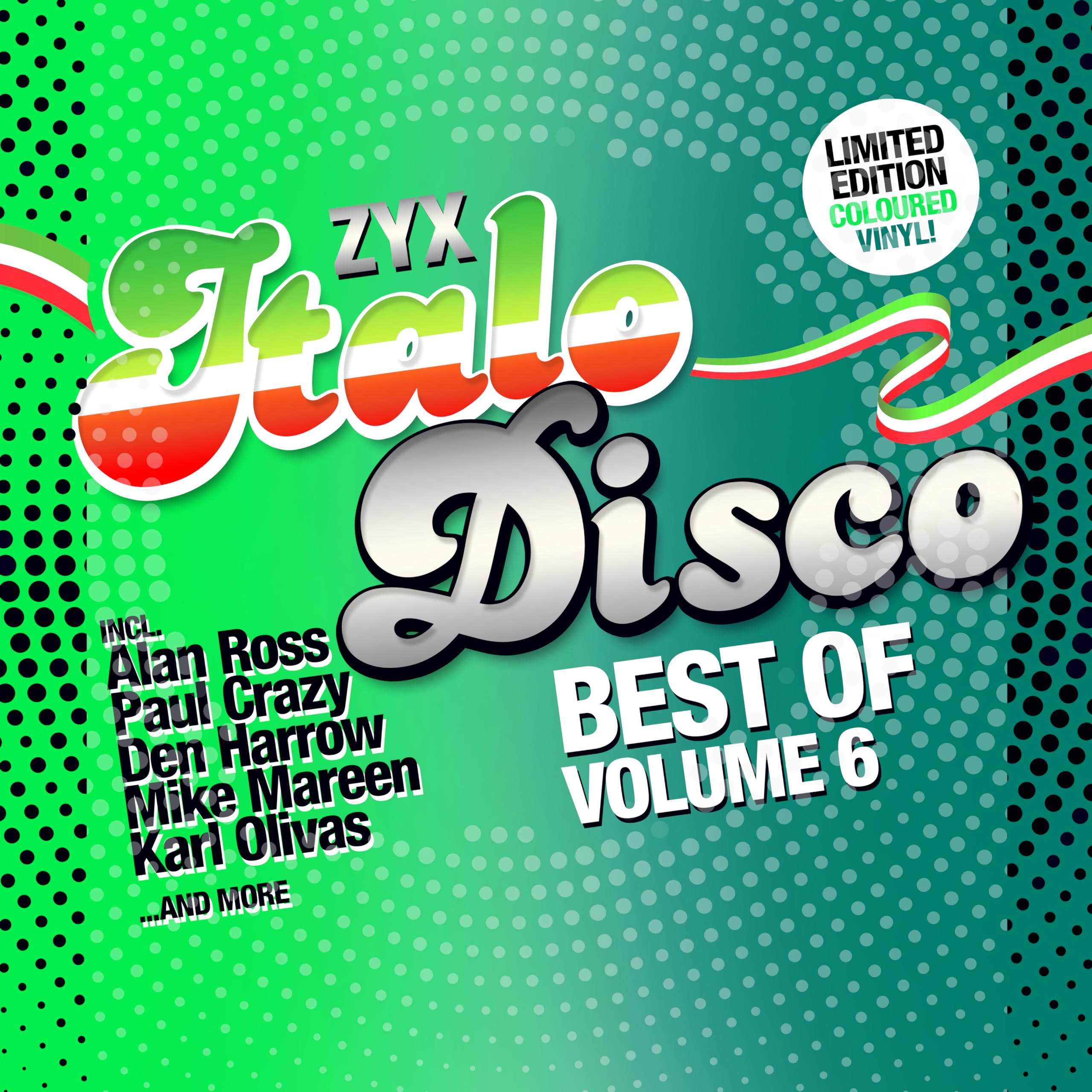 ZYX ITALO DISCO: BEST OF VOL. 6 (2LP): Den Harrow, Ranko, Alan