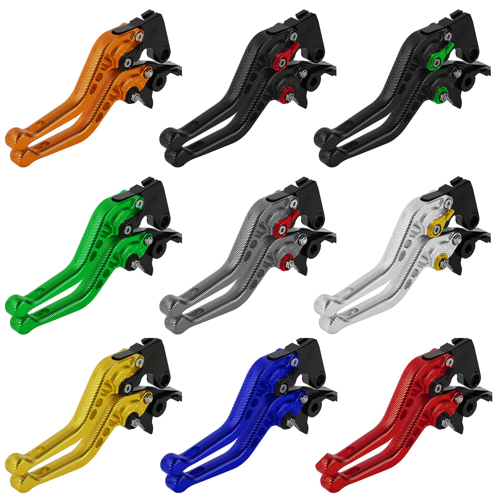 Palancas de freno Kawasaki Z900RS embrague ajustables motor 3D