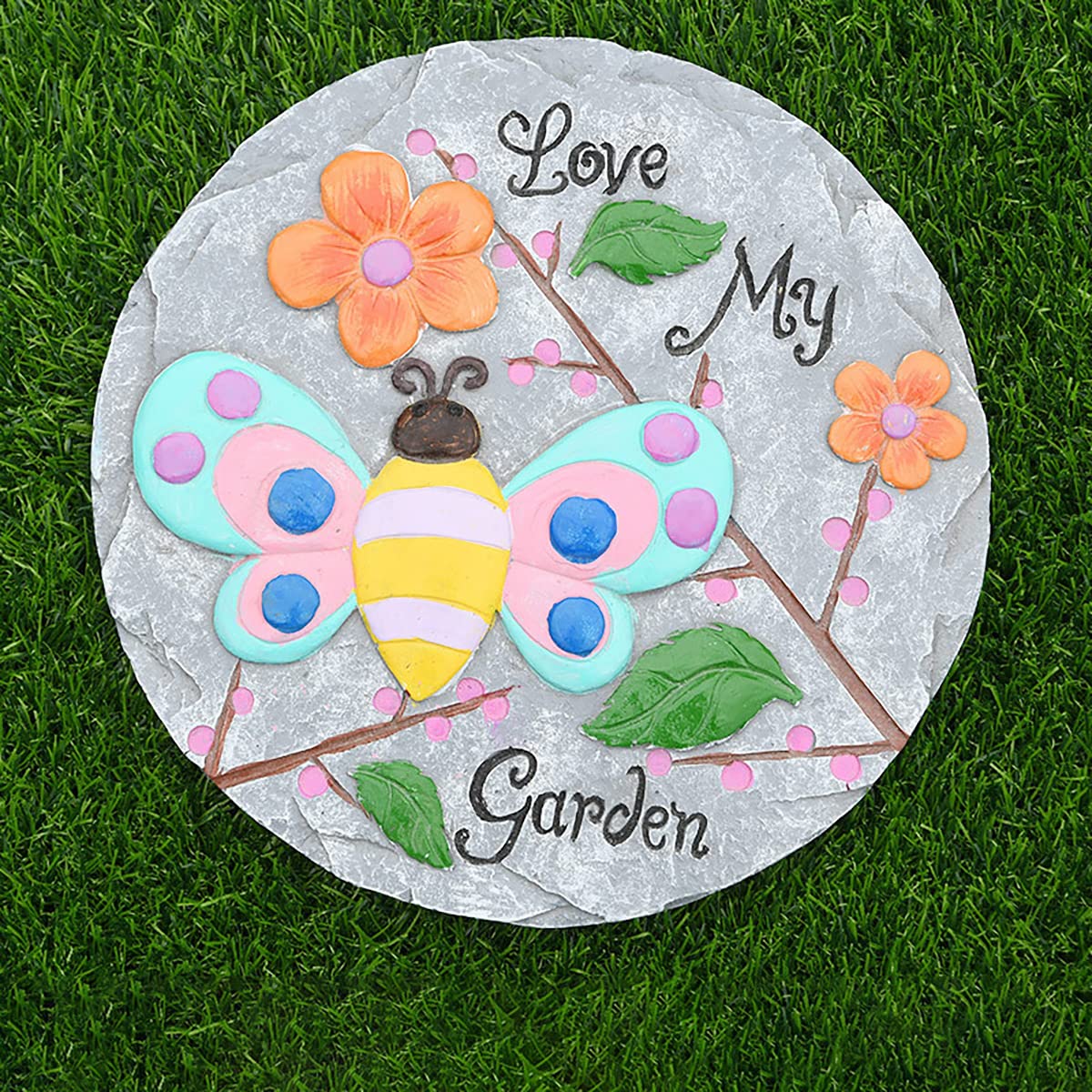 Garden Stepping Stone, Garden Décor, Decorative Stone for Garden,Outdoor Decorative Stones