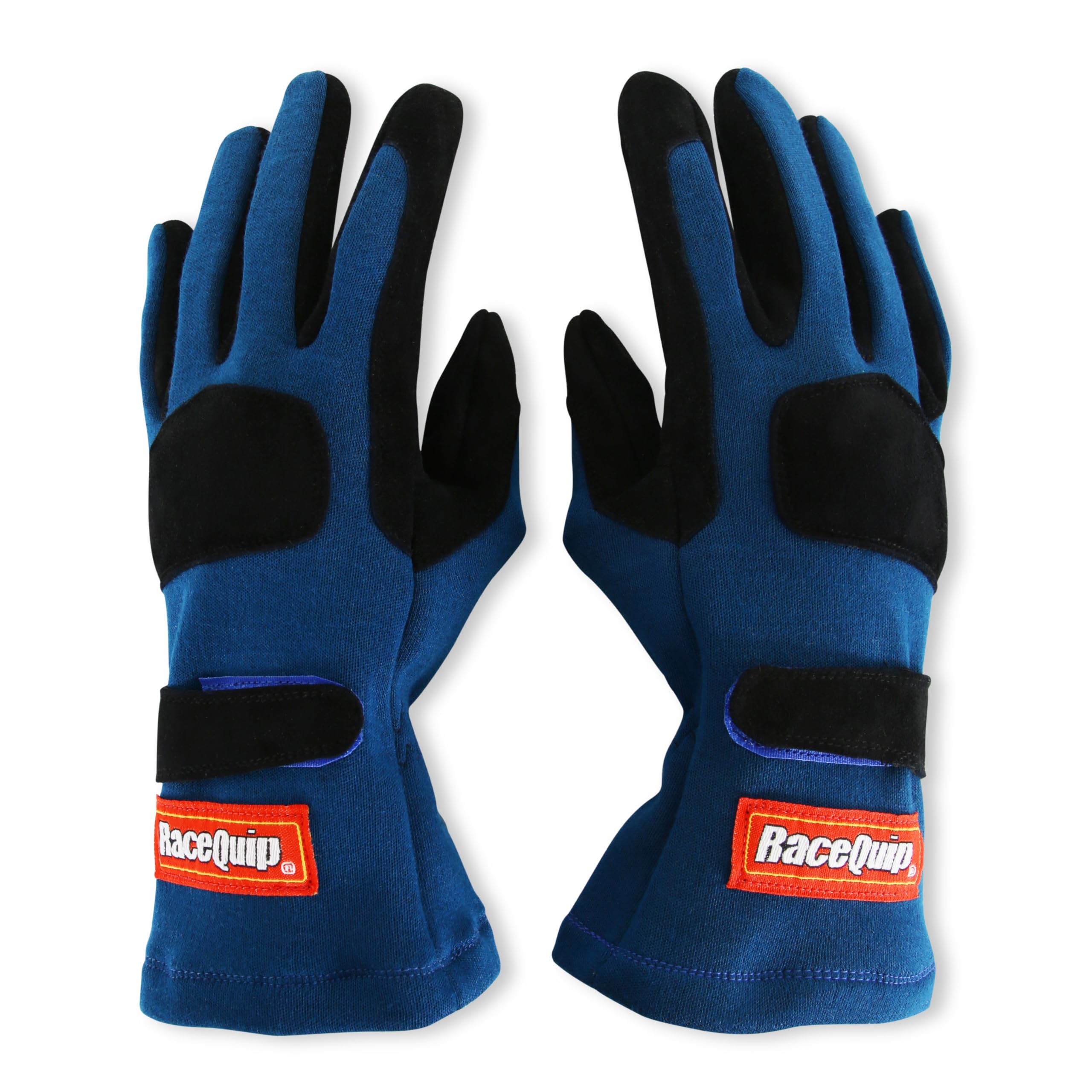 RaceQuip® 355025RQP 355 Series Driving Gloves - SFI 3.3/5 - Black/Blue - Large