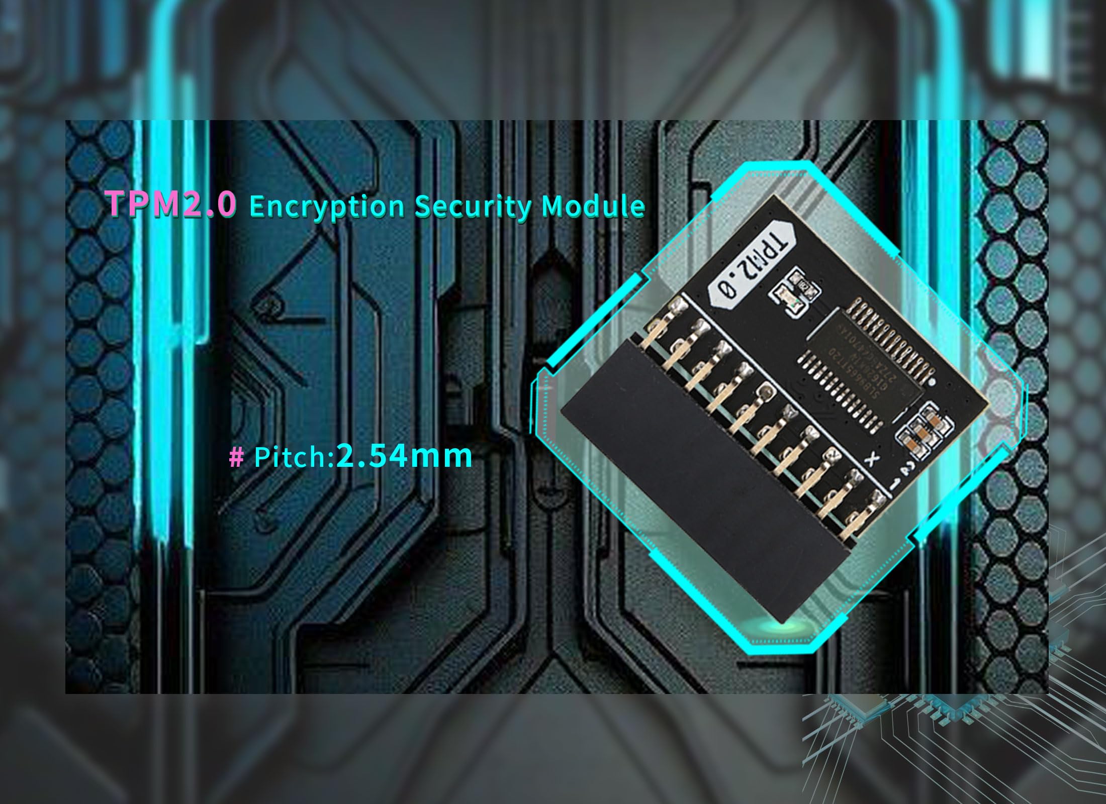 Amazon.co.jp: 交換用 TPM2.0 暗号化セキュリティ モジュール、20Pin 2
