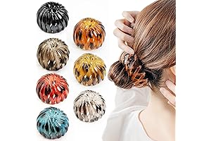 Sizobi 7PCS Birds Nest Hair Pin: Expandable Hair Styling Accessory for Women and Girls