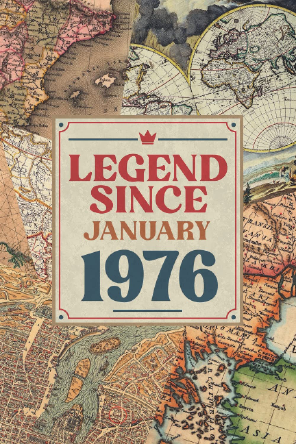 Legend Since January 1976 Notebook: a 46 Years Old - 46th Birthday Notebook Gift Ideas for Boys Girls / A Unique Birthday Present Ideas for 46 Years ... Born In January 1976 | 110 Pages 6x9