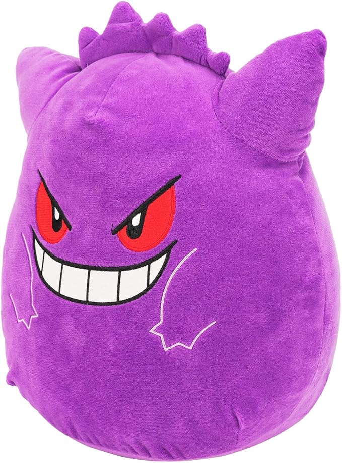 Gengar Plush,Soft Stuffed Animals Doll Gifts 15in for Boys Girls,Mega