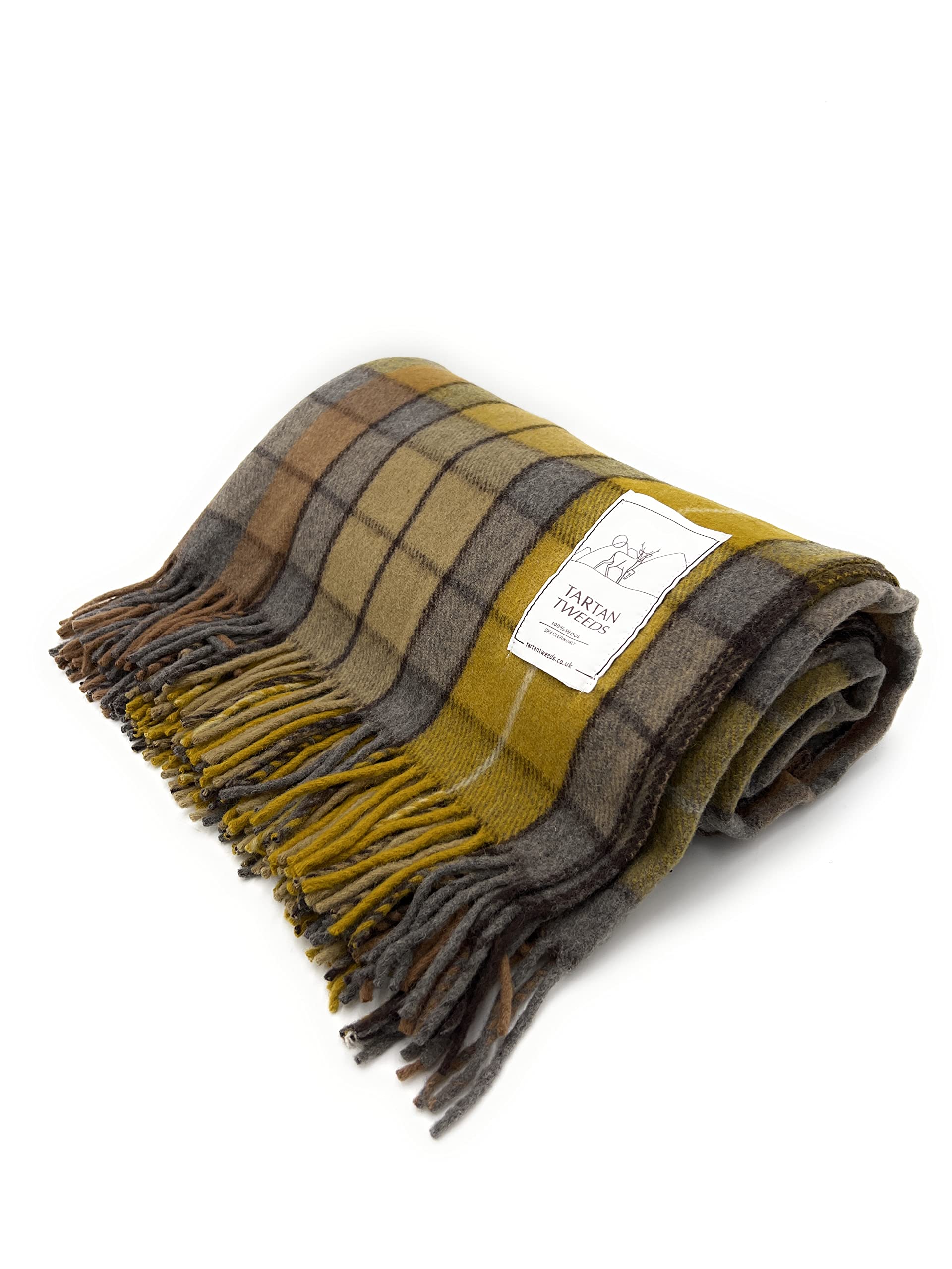 TARTAN TWEEDS Stewart Royal Couverture de pique-nique en laine Motif