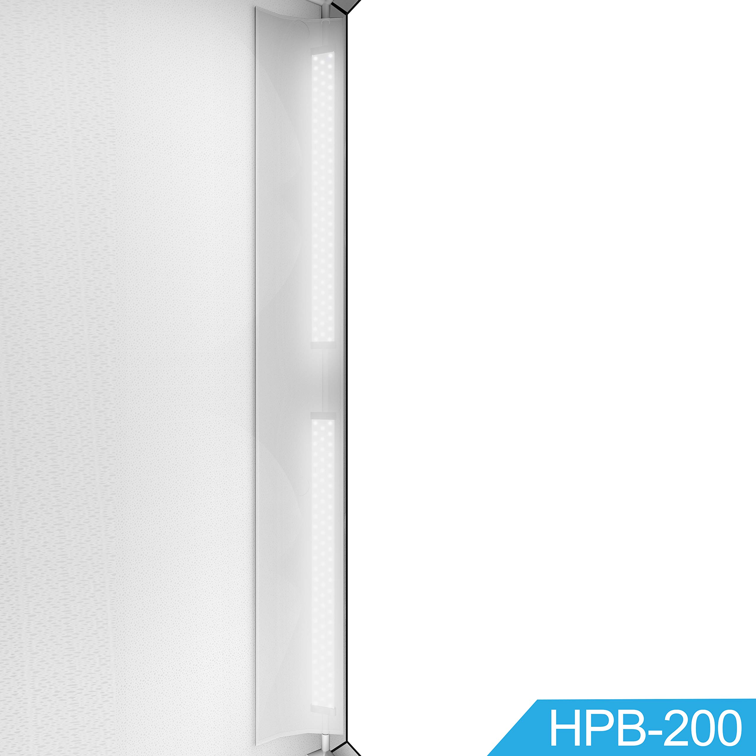 HAVOX - Studio Fotografico HPB-200 - Dimensioni 120x80x200cm - Illuminazione a LED "Luce del giorno" 5500k - 30,000 lumens - CRI 93 - Realizza le tue foto commerciali per e-commerce.