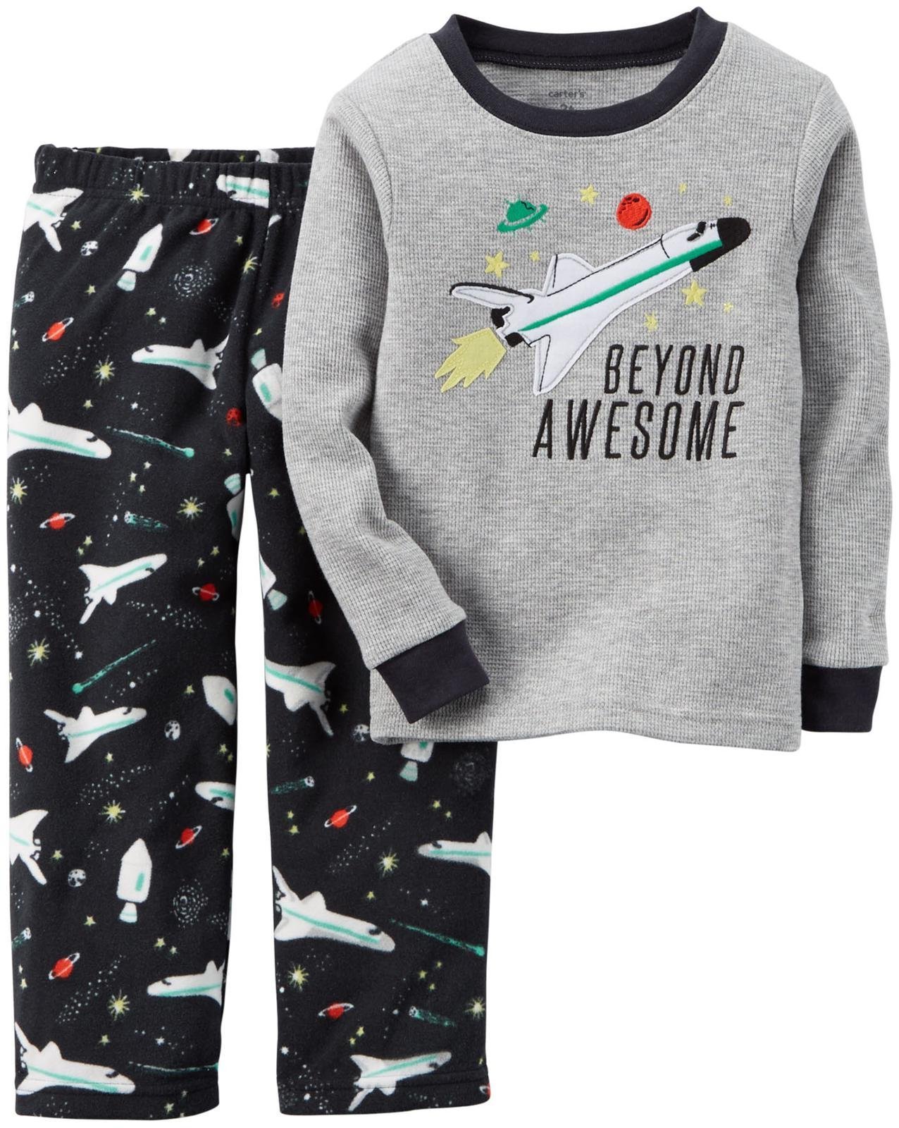 Carter's Baby Girls' 2 Piece PJ Set (Baby) - Space - 24 Months