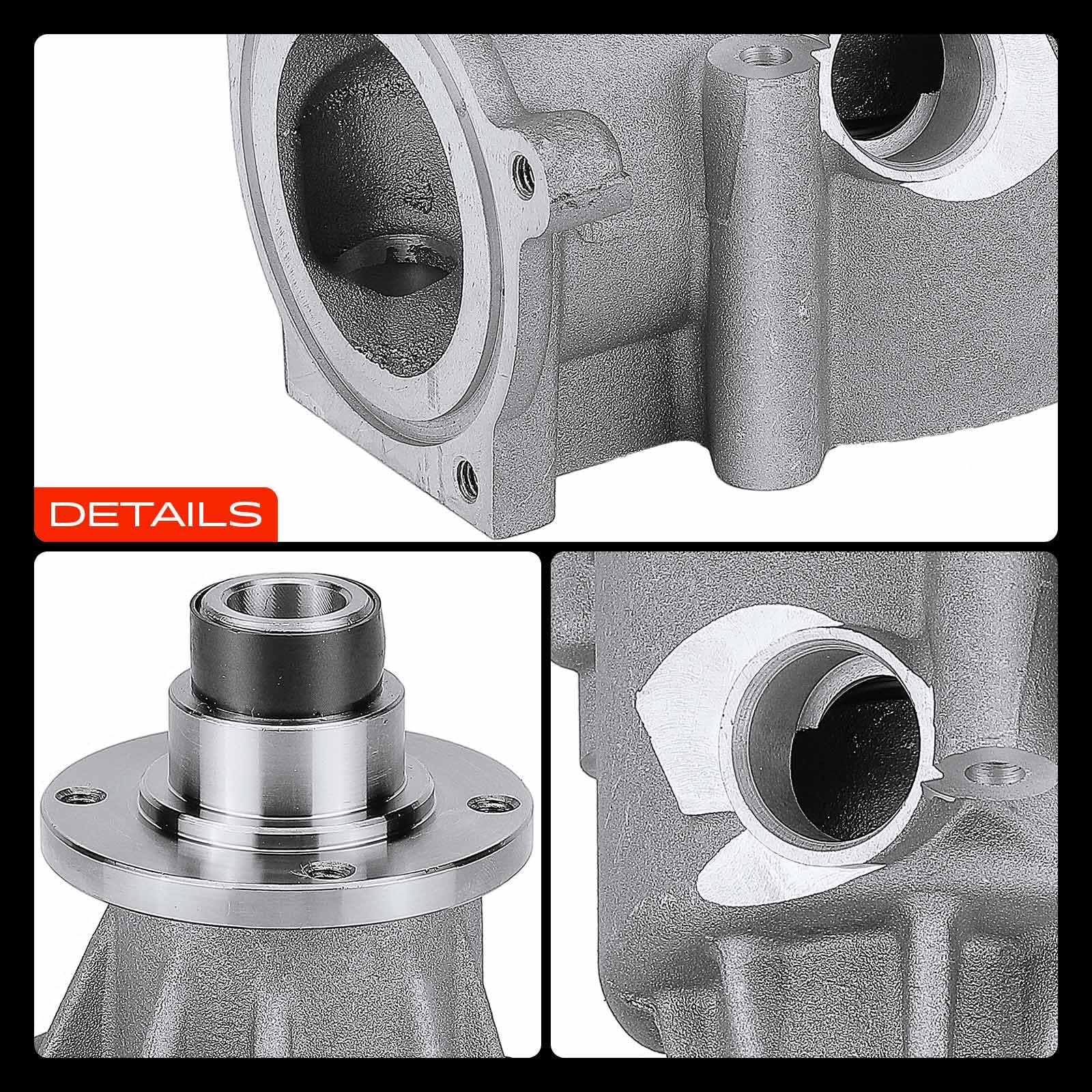 Frankberg Bomba de agua/bomba de refrigerante con juntas 11517831907 | Compatible con: Serie 3 Coupé E46, Serie 3 Convertible E46