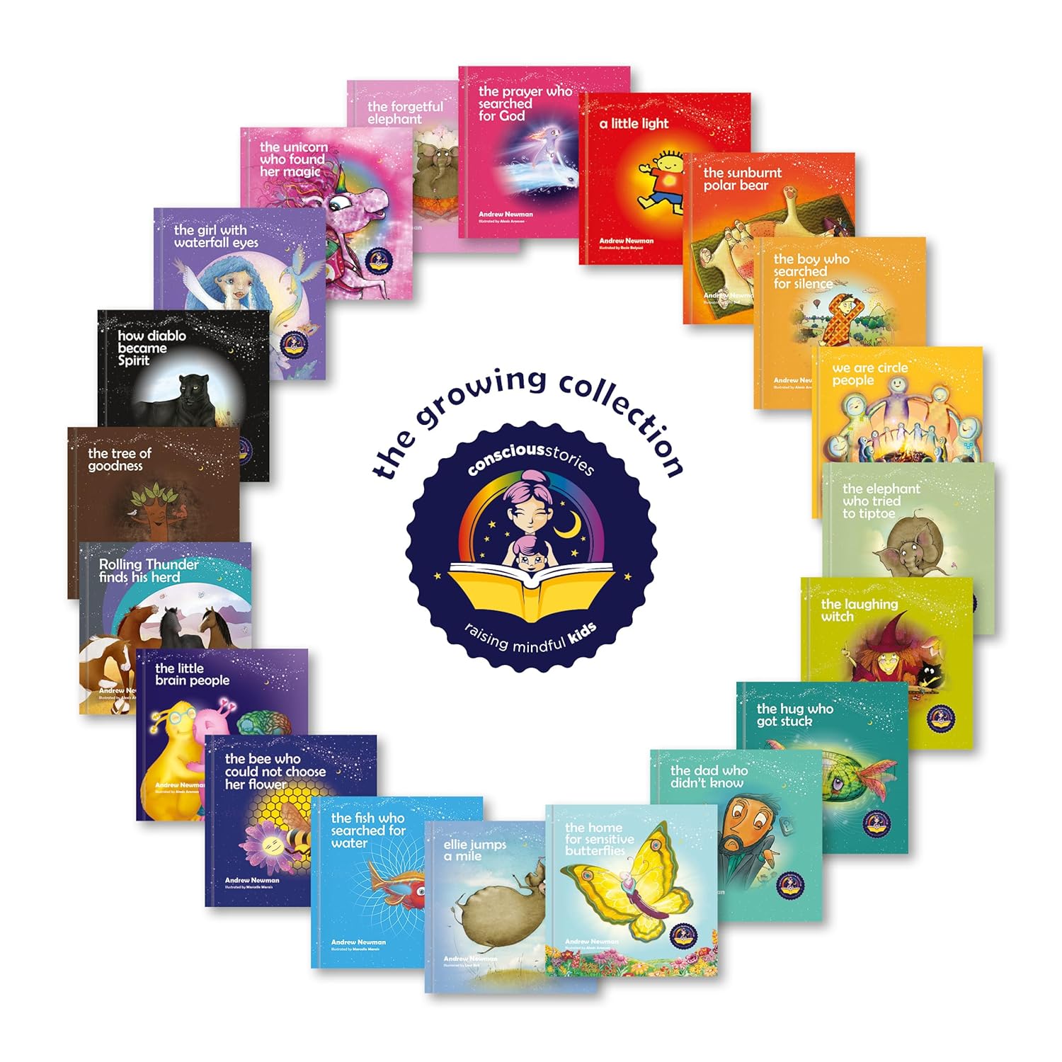 Conscious Stories 20 Book Set      Hardcover – January 1, 2022