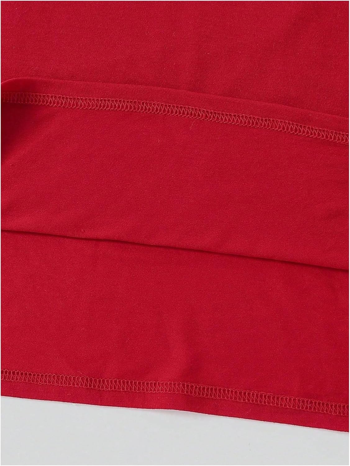 SweatyRocks Women's Christmas Tree Graphic Short Sleeve T Shirts Casual Crew Neck Going Out Tees - Image 5