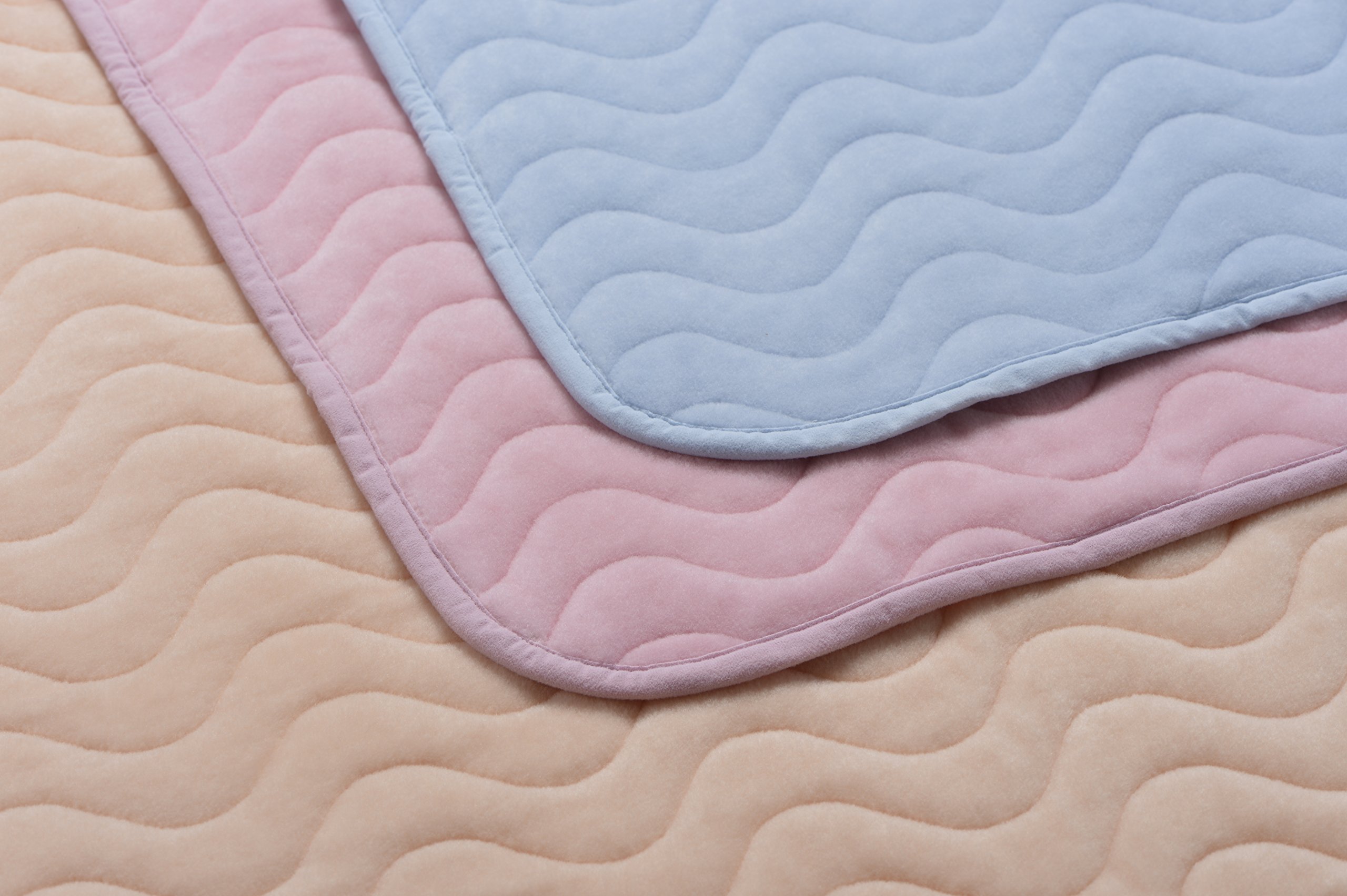 ウールパッド ベッドパッド 140cm x 200cm ピンク ウールパッド ベッドパッド 140cm x 200cm ピンク