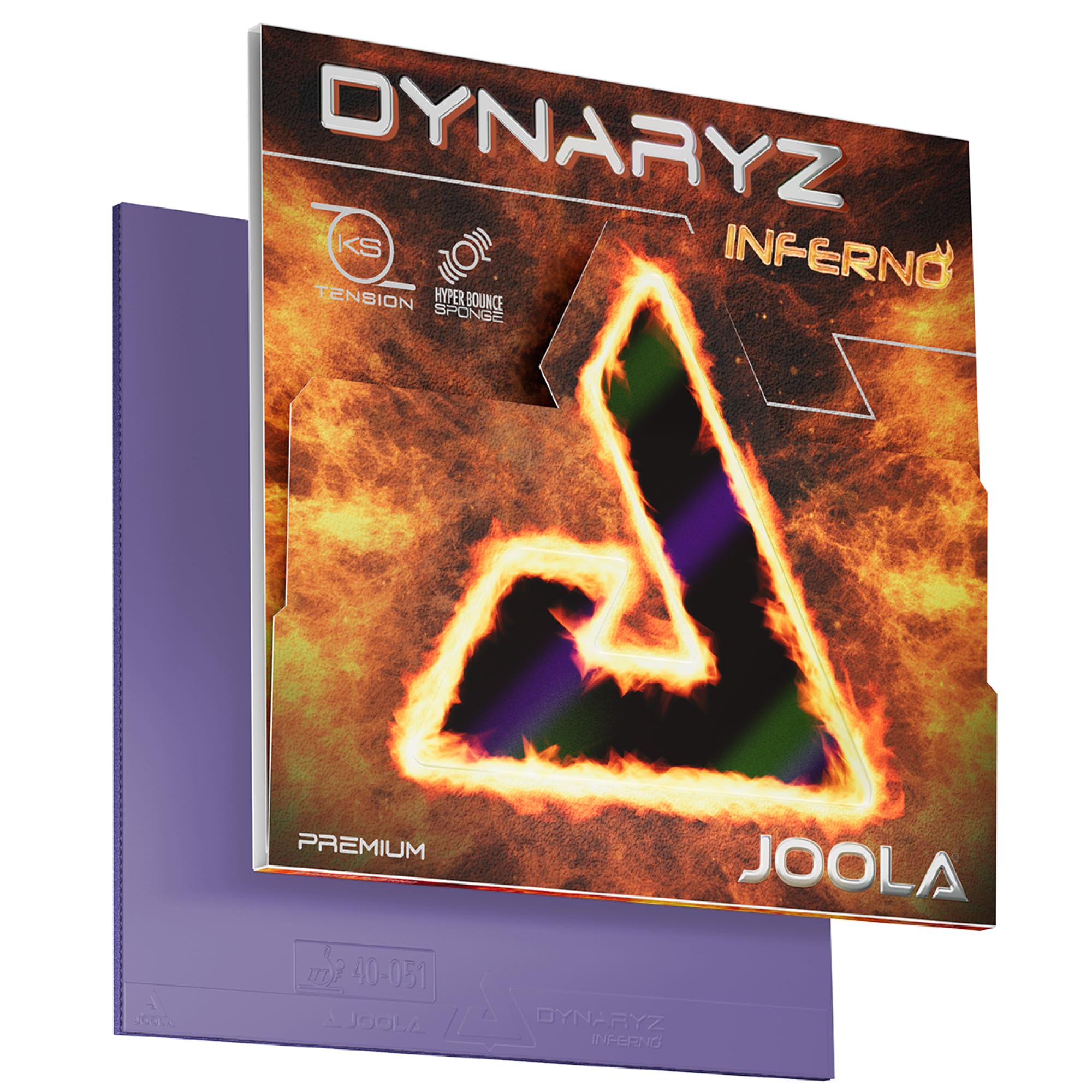 JOOLA Dynaryz Inferno rubber, purple, 2.3 mm