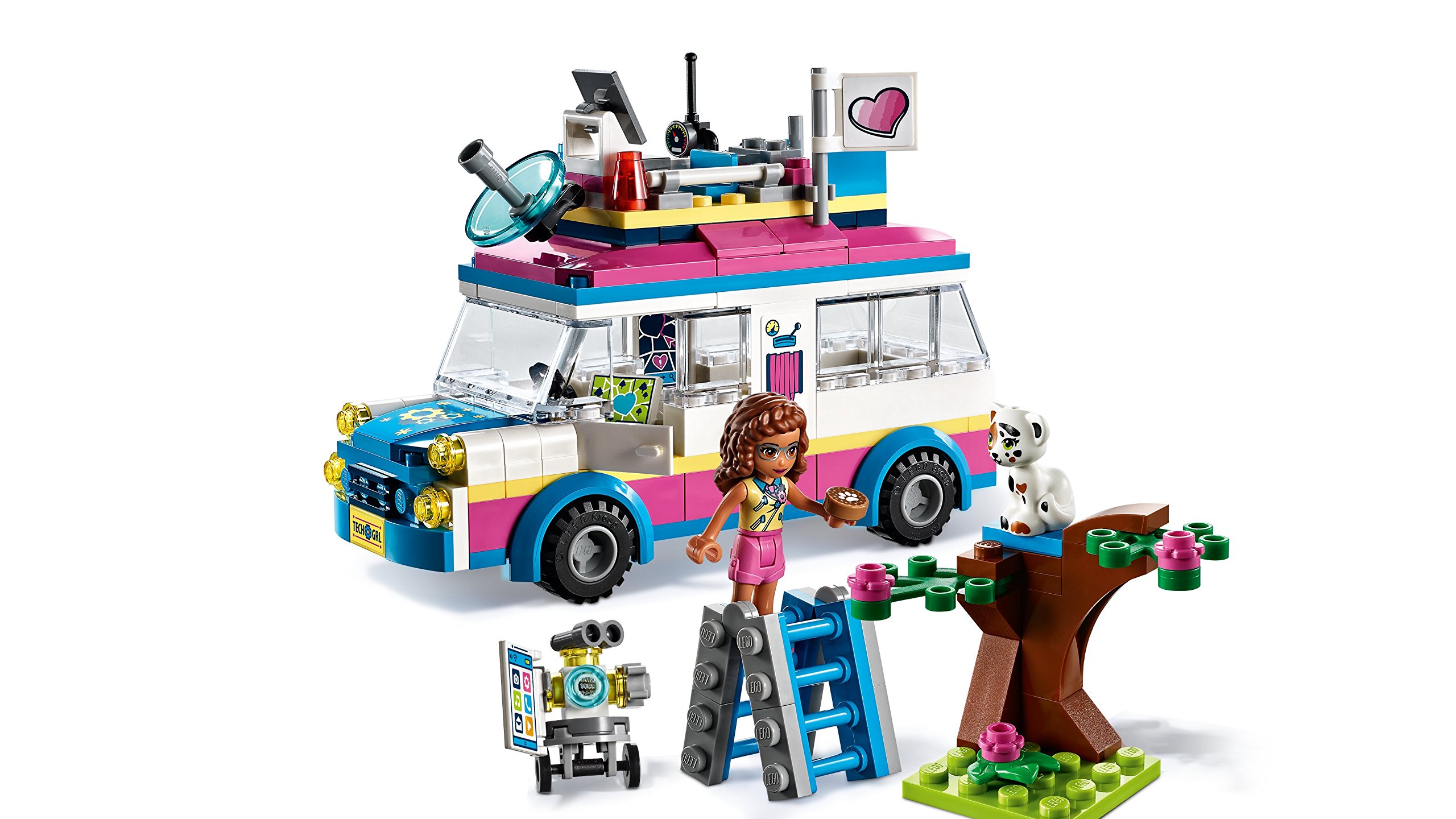 lego olivia's mission vehicle