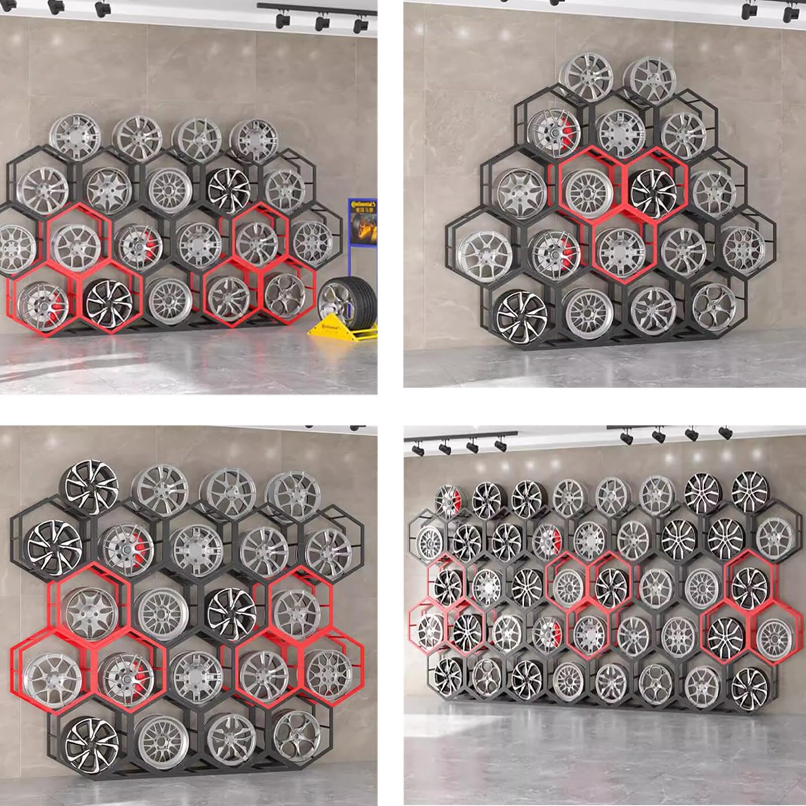 Amazon.co.jp: 自立式タイヤ/リムラック、ガレージ倉庫カーディーラー