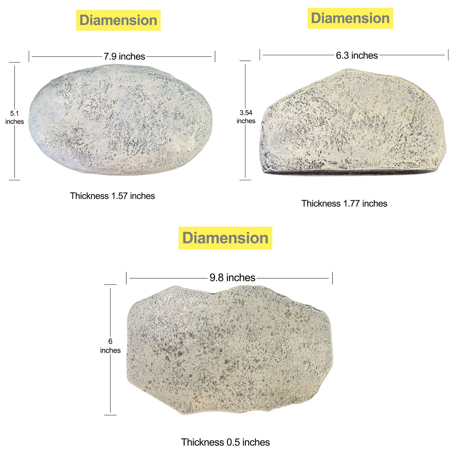 Zatanmulo Personalized Pet Memorial Stone, Garden Memorial Stone Personalized, Dog Headstone, Cat Tombstone, Memorial Plaque Outdoor, Garden Stepping Stone (Pawprint)