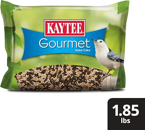 Miniatura 9 de Kaytee Wild Bird - Pastel de semillas gourmet para cardenales, gallineros, juncos, tíratos, pájaros carpinteros y más, 2 libras