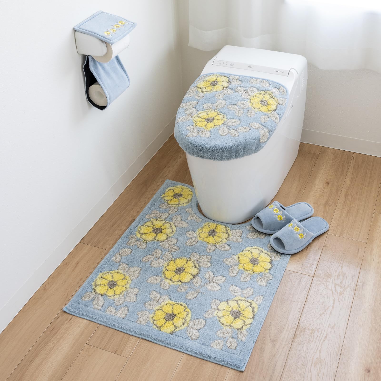 【色: ベージュ】オカ(OKA) フローリア トイレマット ロング 約75cm× フローリア トイレマット | オカ株式会社