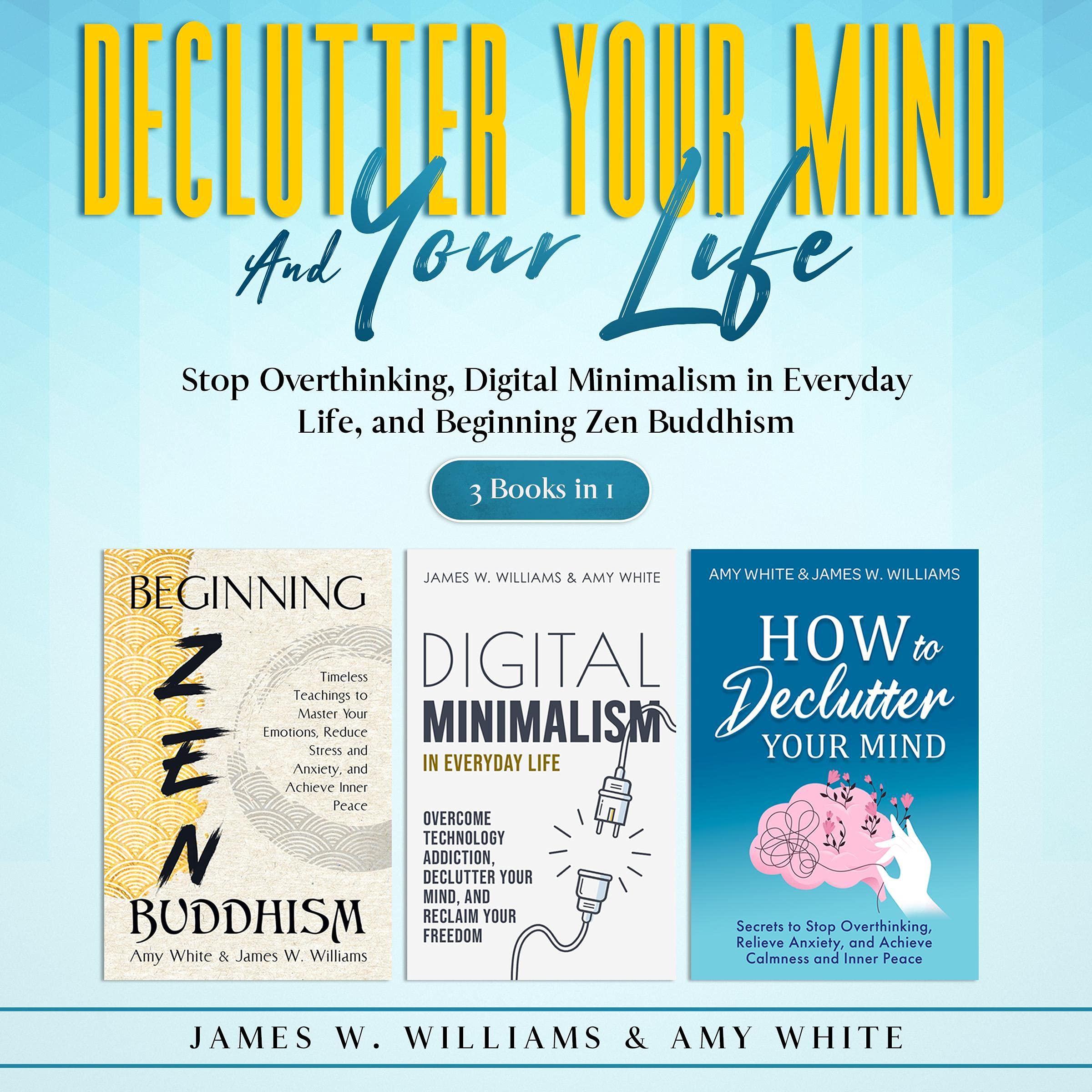 Cover art for Declutter Your Mind and Your Life: 3 Books in 1