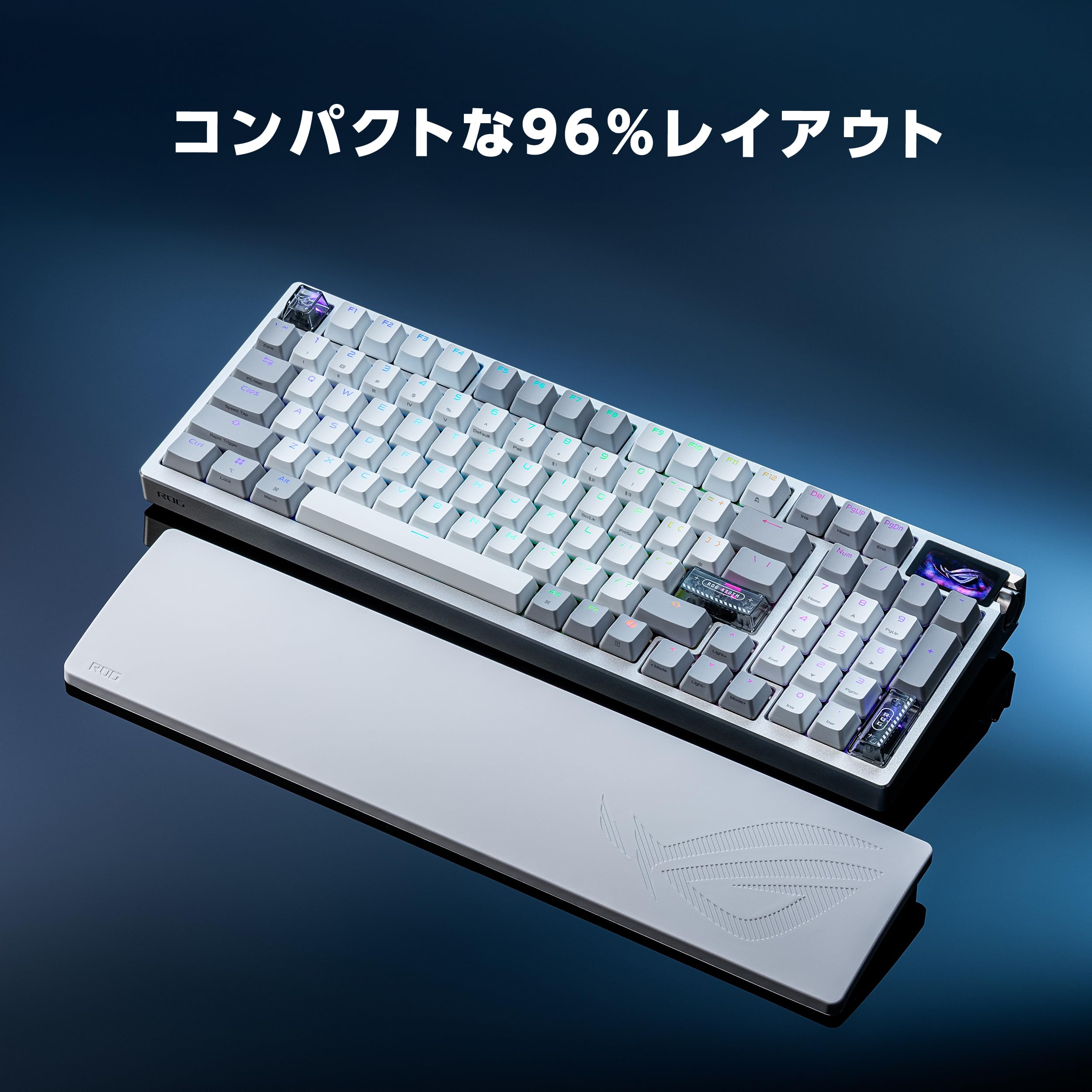 Amazon.co.jp: ASUS ROG Azoth 96 HE Lite ゲーミングキーボード