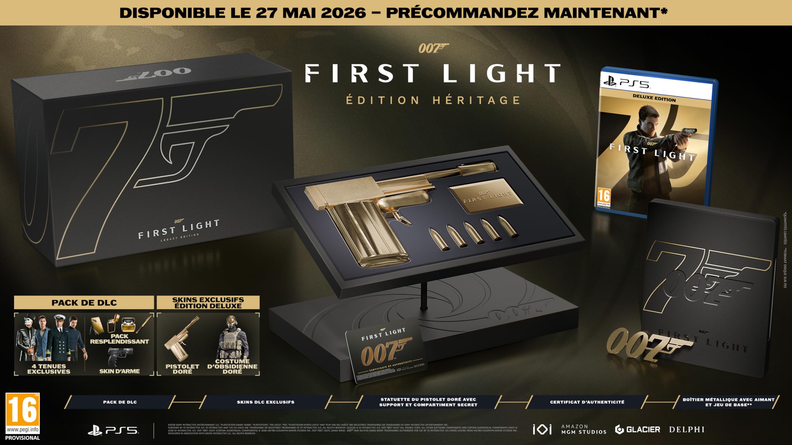 007 First Light - Heritage Edition (PlayStation 5)