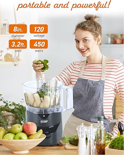 Miniatura 4 de COMMERCIAL CHEF Procesador de alimentos de 4 tazas