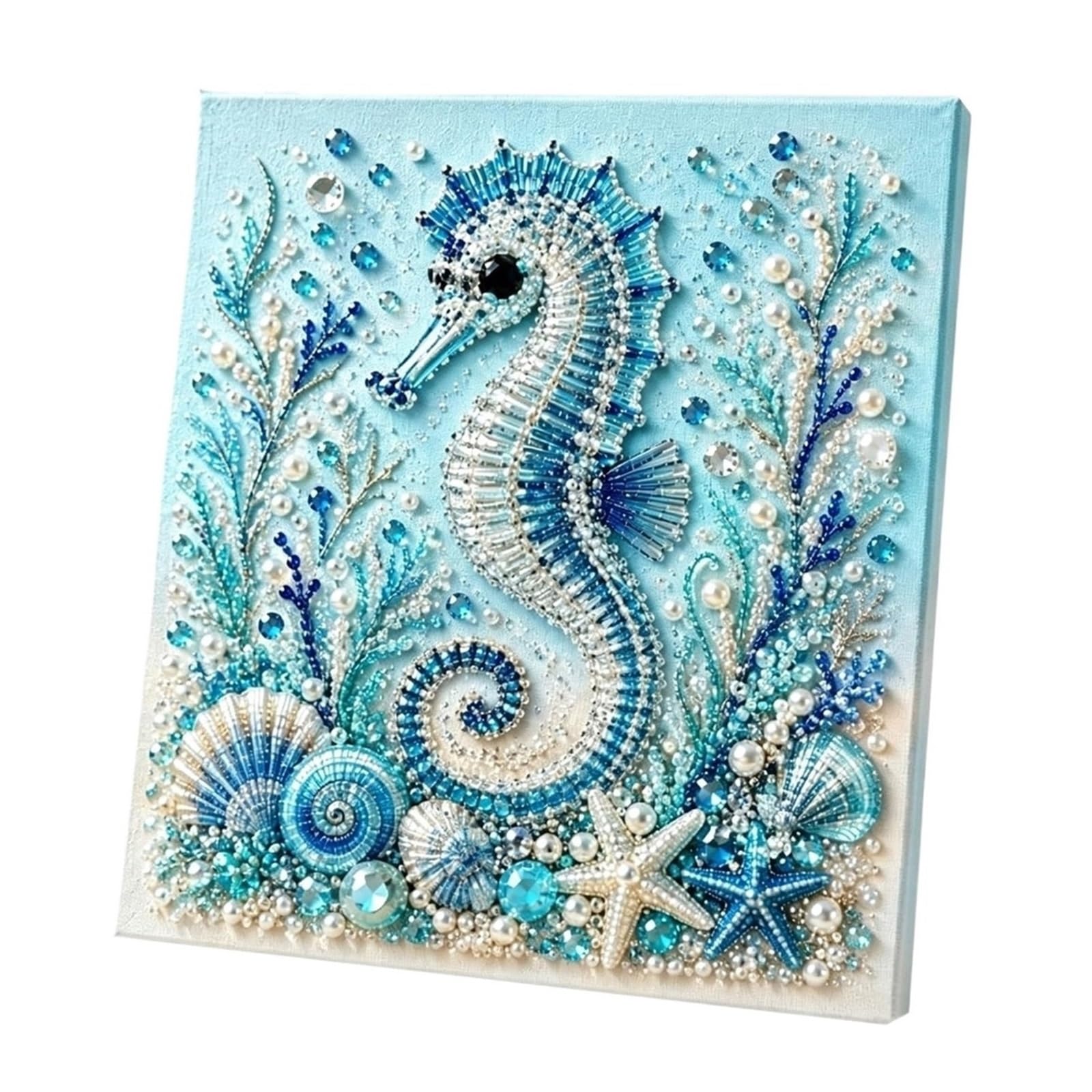 ANQKYO Ocean Theme Pearl Art DIY Kit 1pcs Ocean Theme Pearl Art DIY Kit